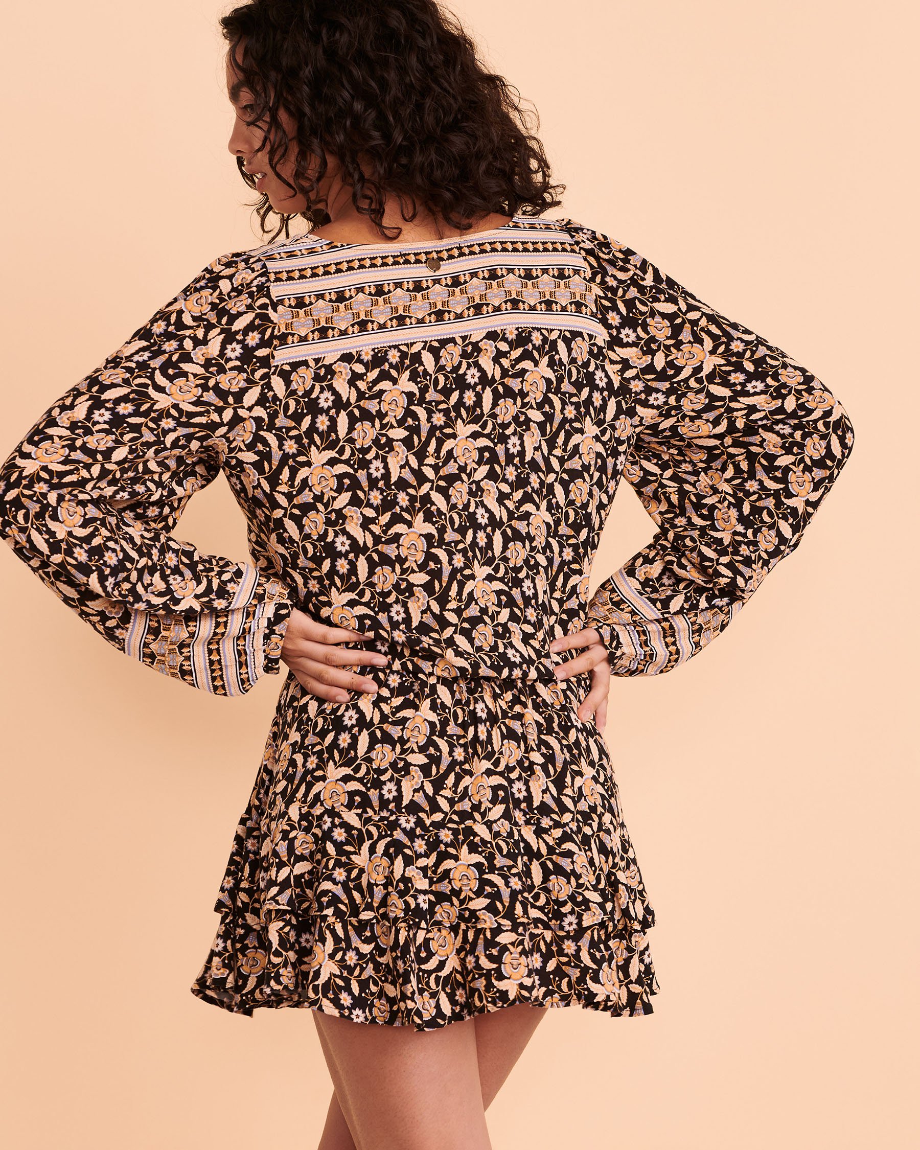 RIP CURL Robe manches longues DREAMER Imprimé 01GWDR - View2