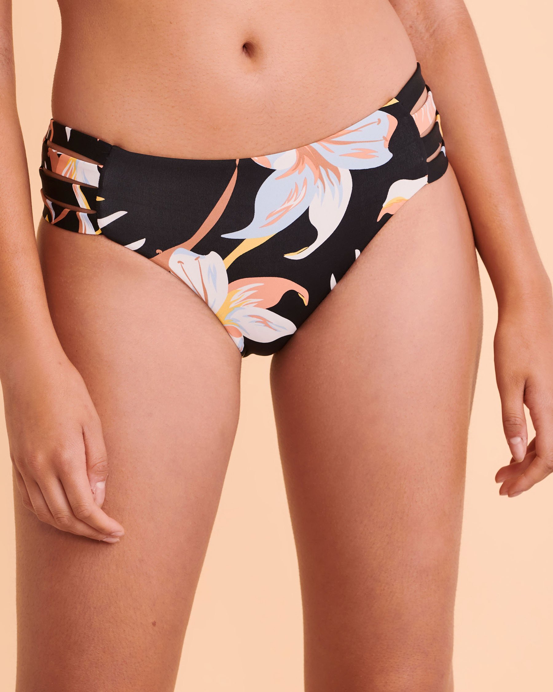 ROXY HIBISCUS WAVE Hipster Bikini Bottom Foliage ERJX404493 - View1