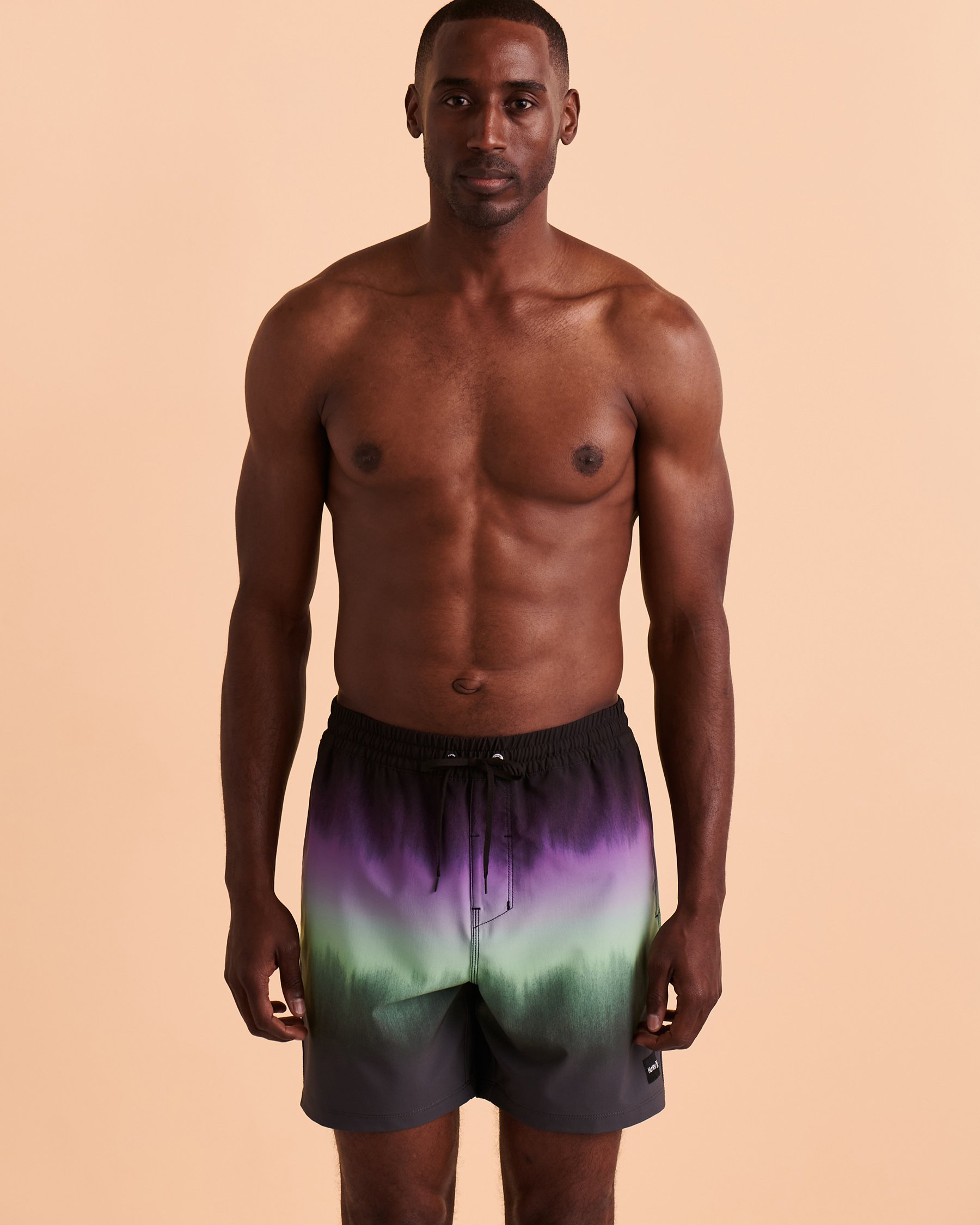 HURLEY CANNONBALL Volley Swimsuit Black tonal MBS0011030 - View5