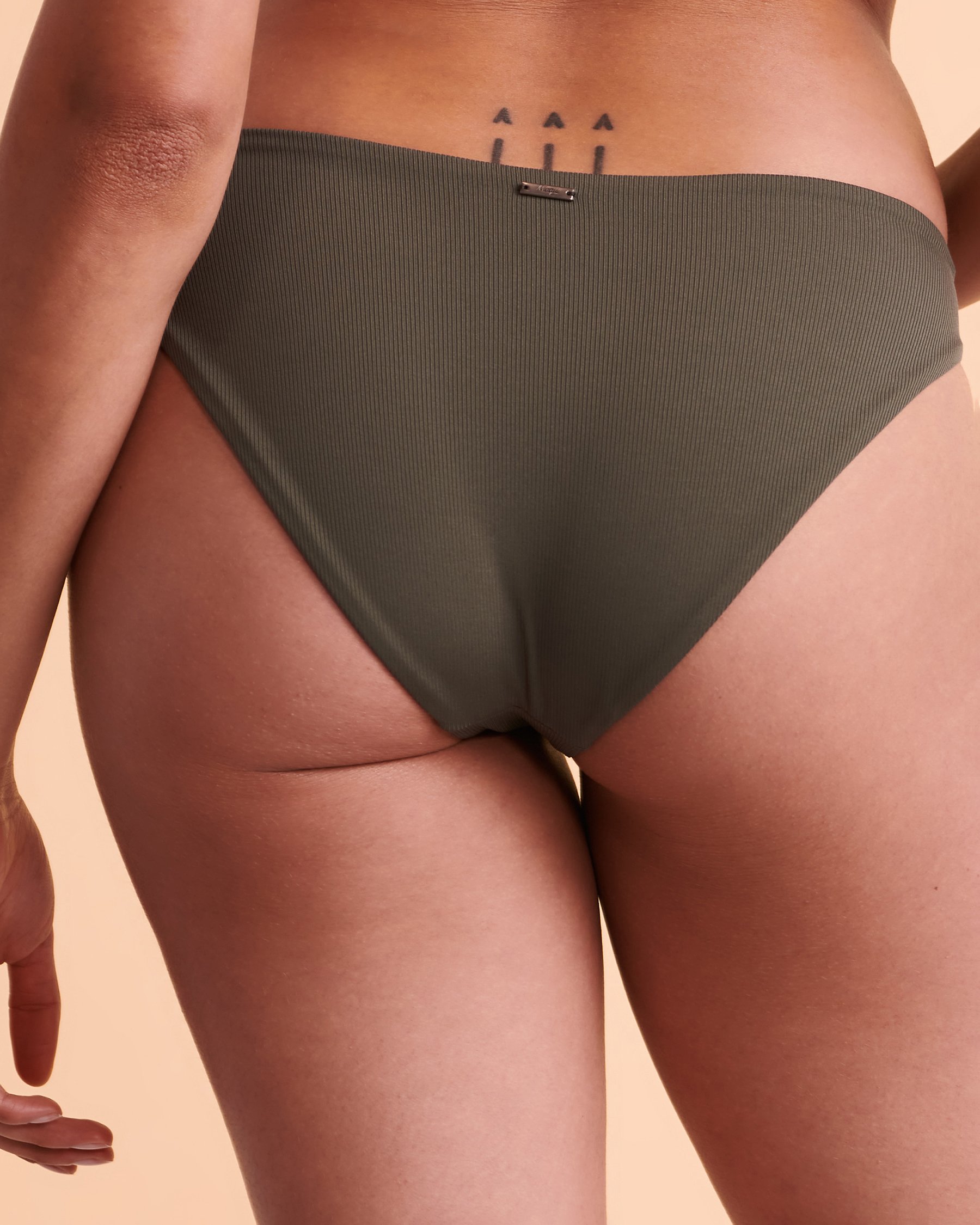 MAAJI Bas de bikini jambe haute réversible CROCODILE Réversible 3265SBC025 - Voir5