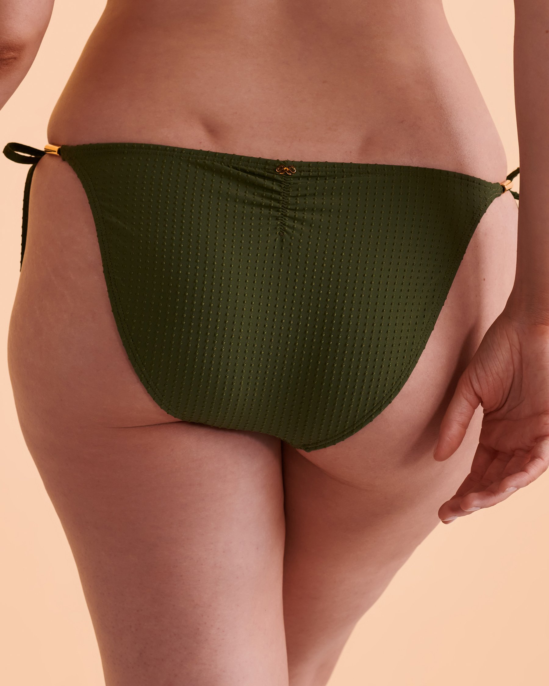 PQ Swim BANYAN Side Tie Bikini Bottom Forest green BAN-668F - View2