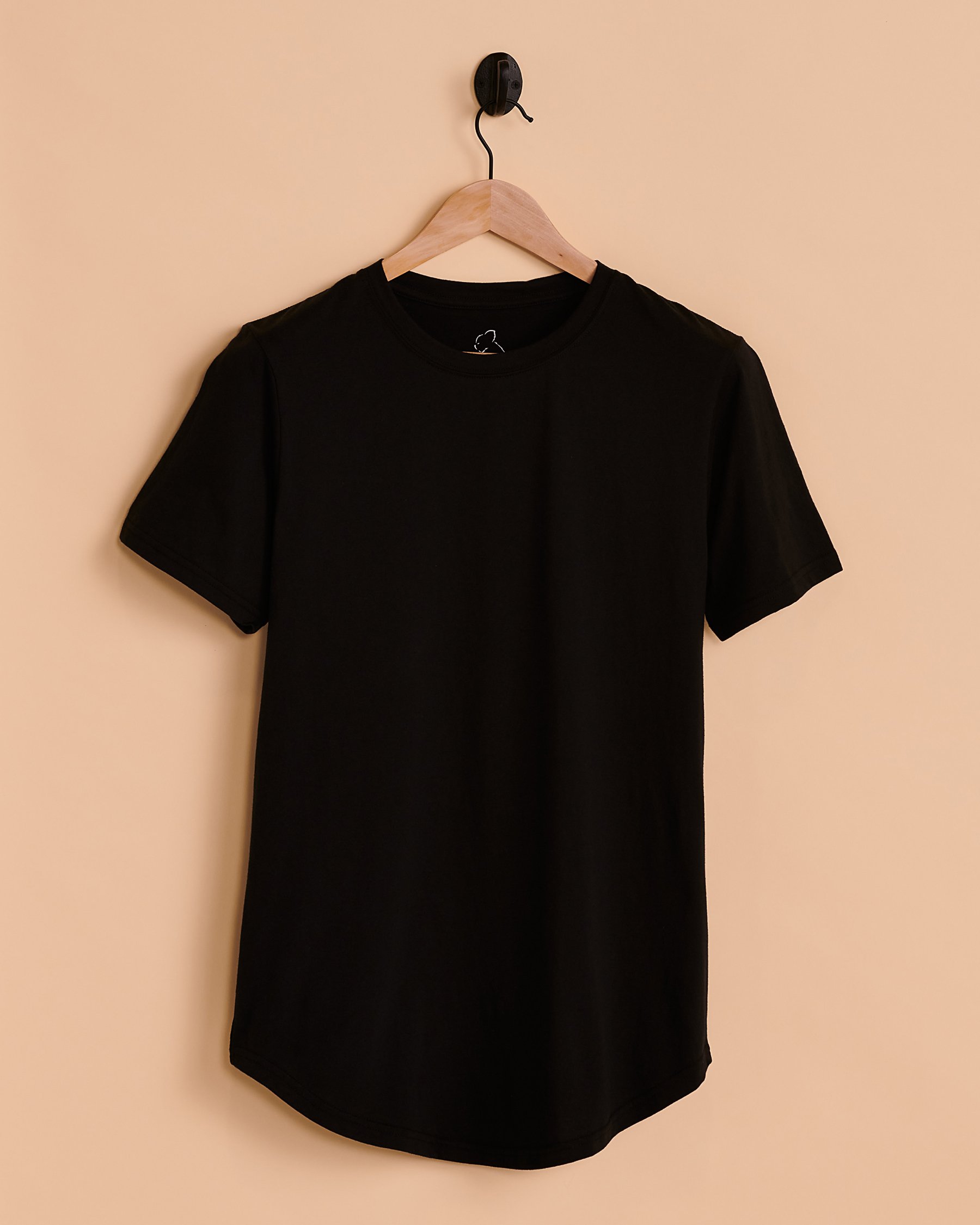 KUWALLA T-shirt EAZY Noir KUL-CT1851 - Voir1