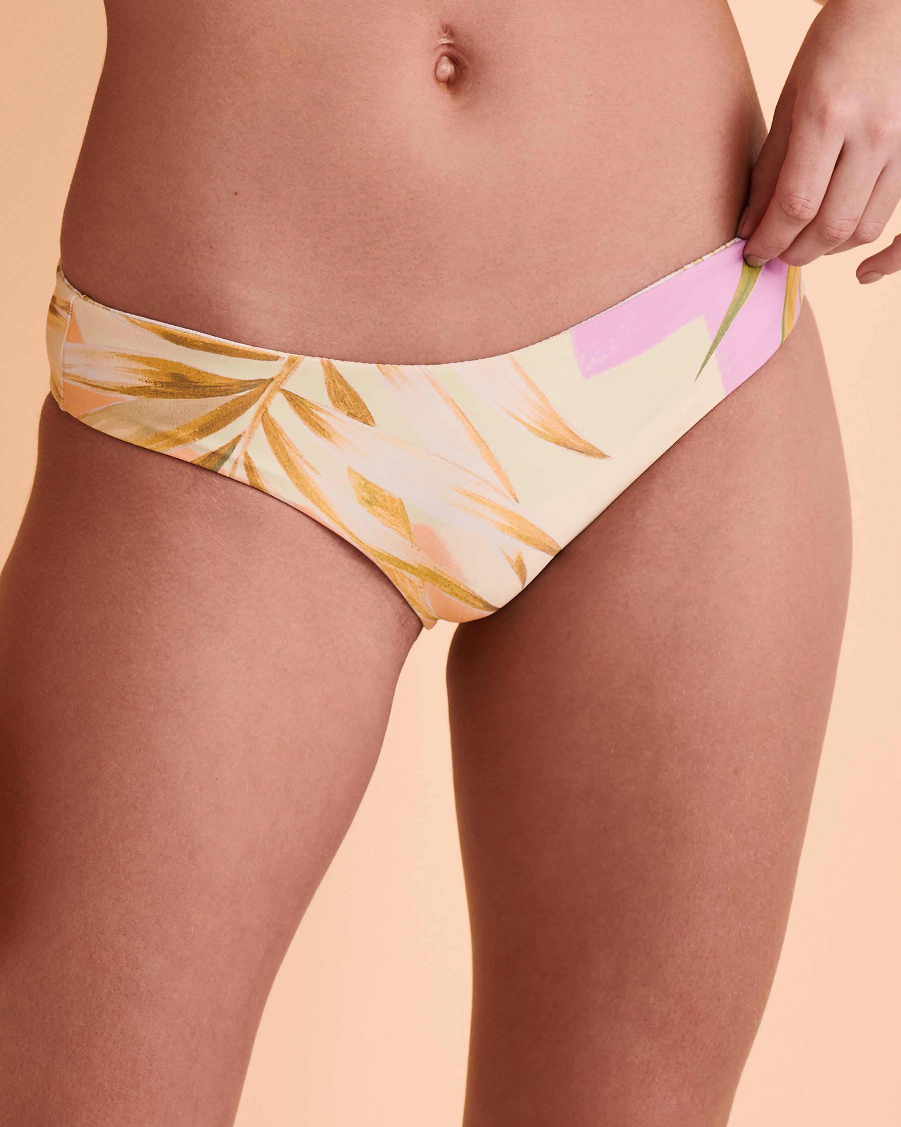 RIP CURL Bas de bikini cheeky réversible MONTEGO BAY Imprimé tropical 03LWSW - View1