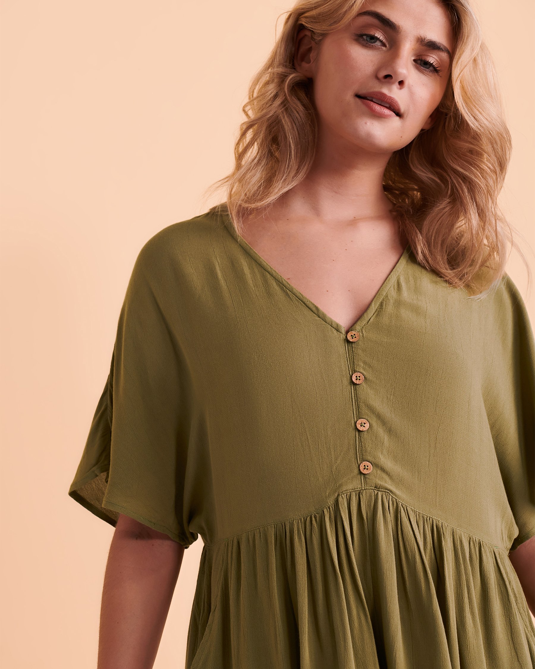 ROXY ENDLESS JOURNEY Short Sleeve Romper Green ARJWD03517 - View3