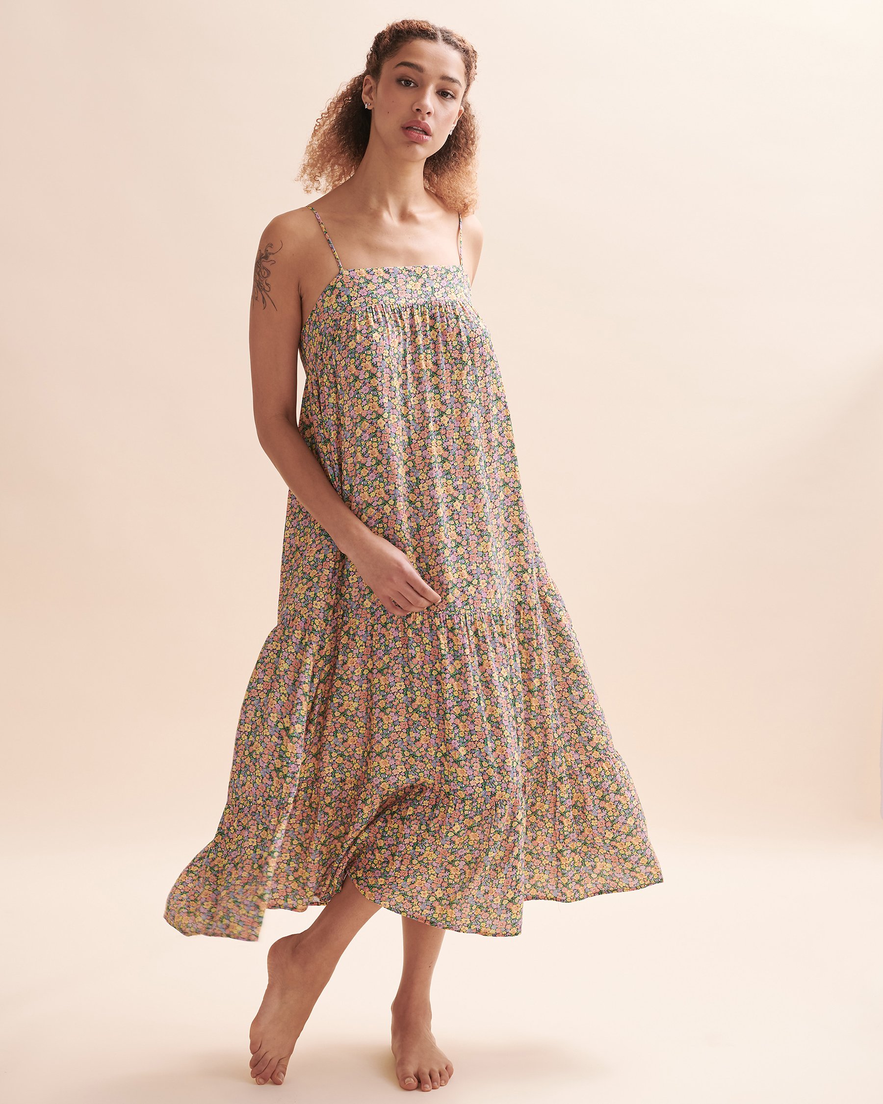 RIP CURL Afterglow Floral Maxi Dress Ditsy floral 02MWDR - View3