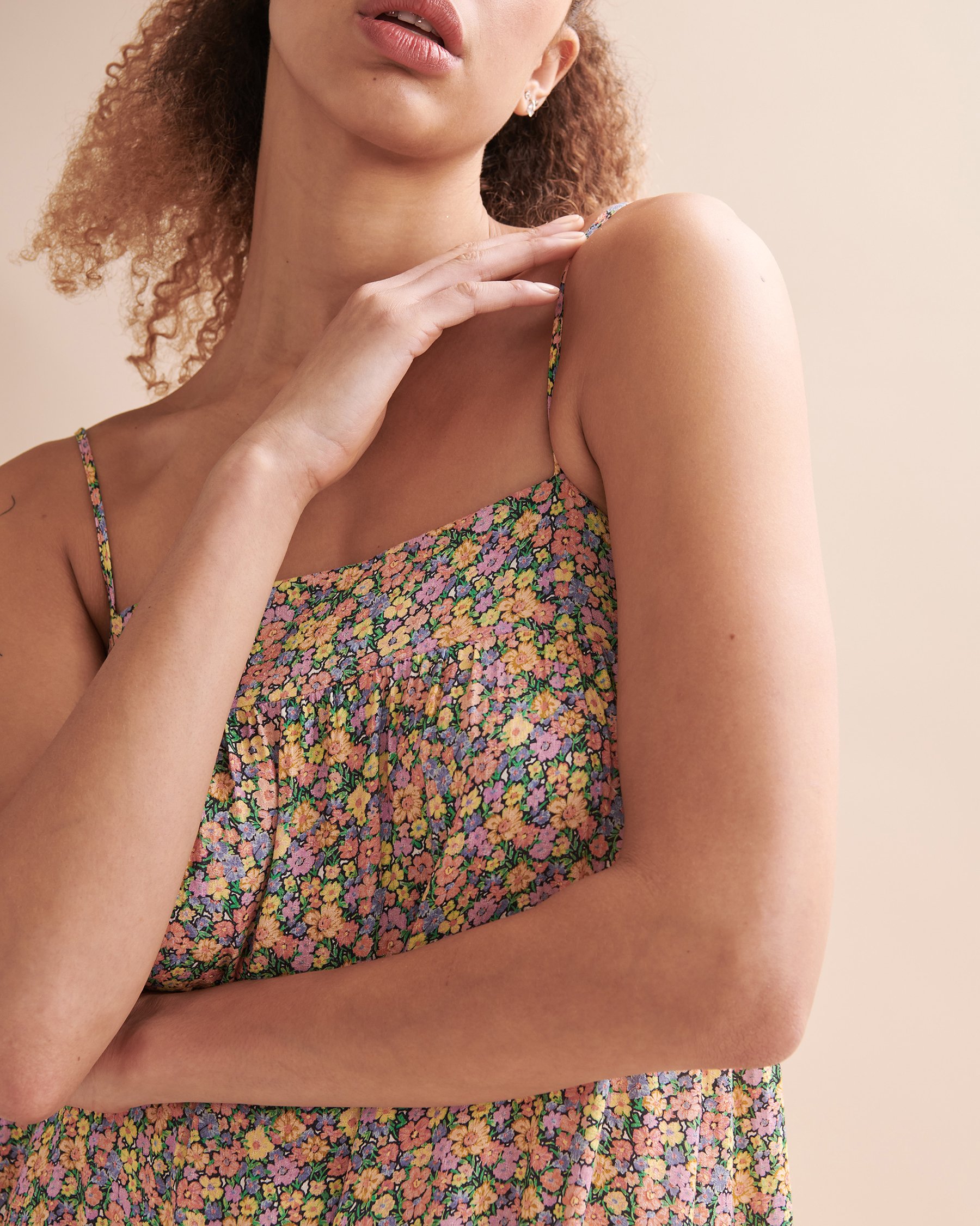 RIP CURL Afterglow Floral Maxi Dress Ditsy floral 02MWDR - View4