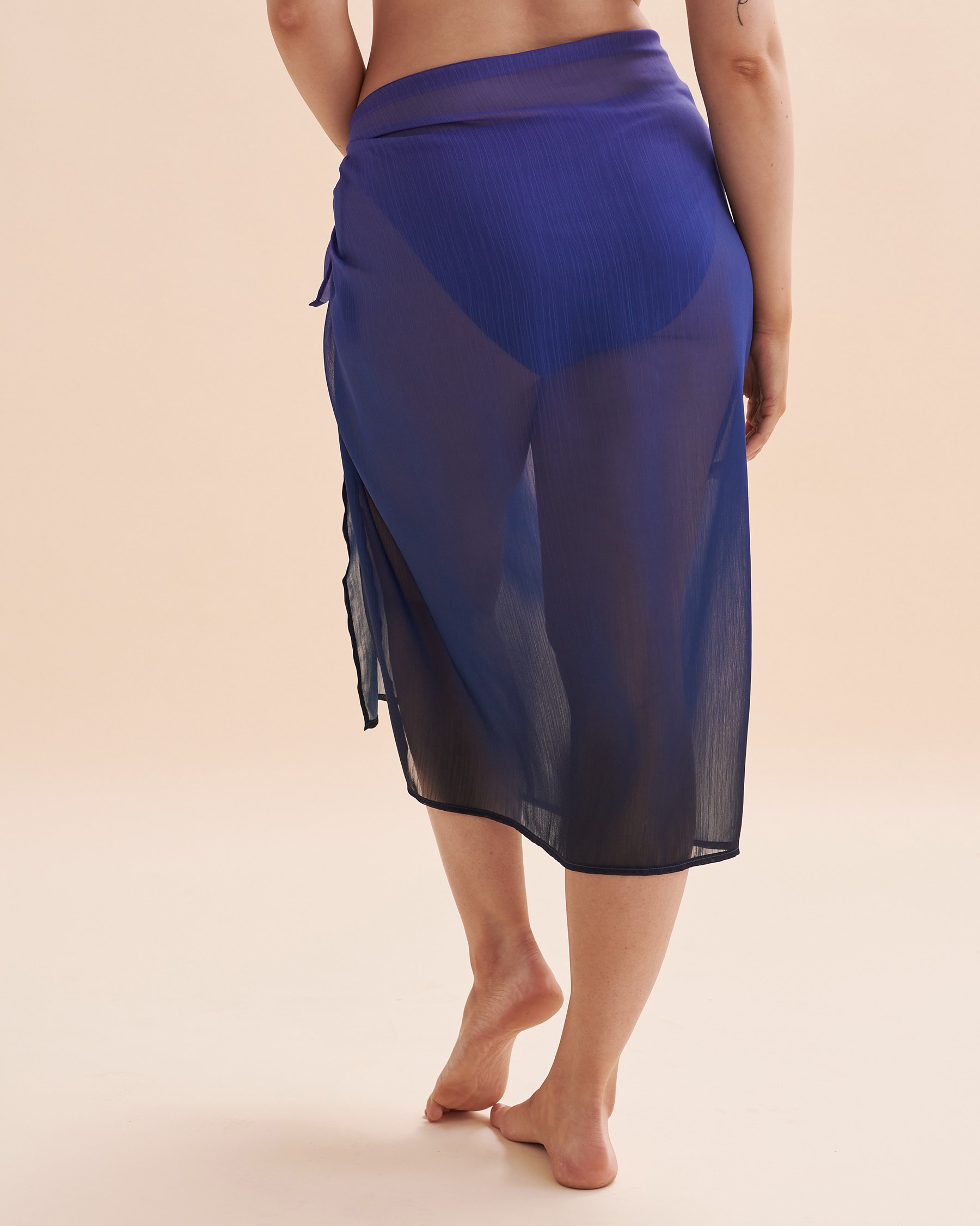 BLEU ROD BEATTIE Cool Breeze Chiffon Pareo Shade of purple RBCB23817H - View2