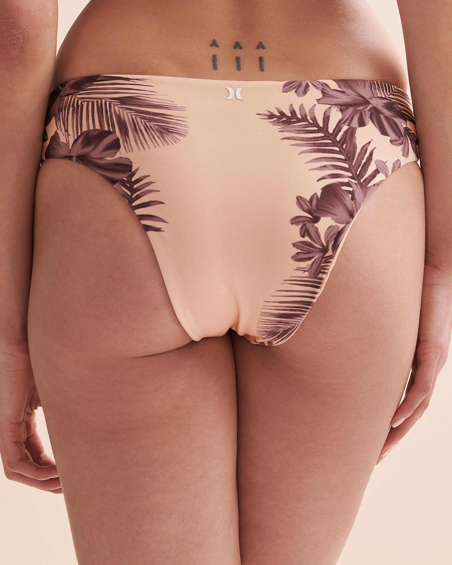 HURLEY Bas de bikini cheeky Max Hawaiian Coquillage HB1308 - View2