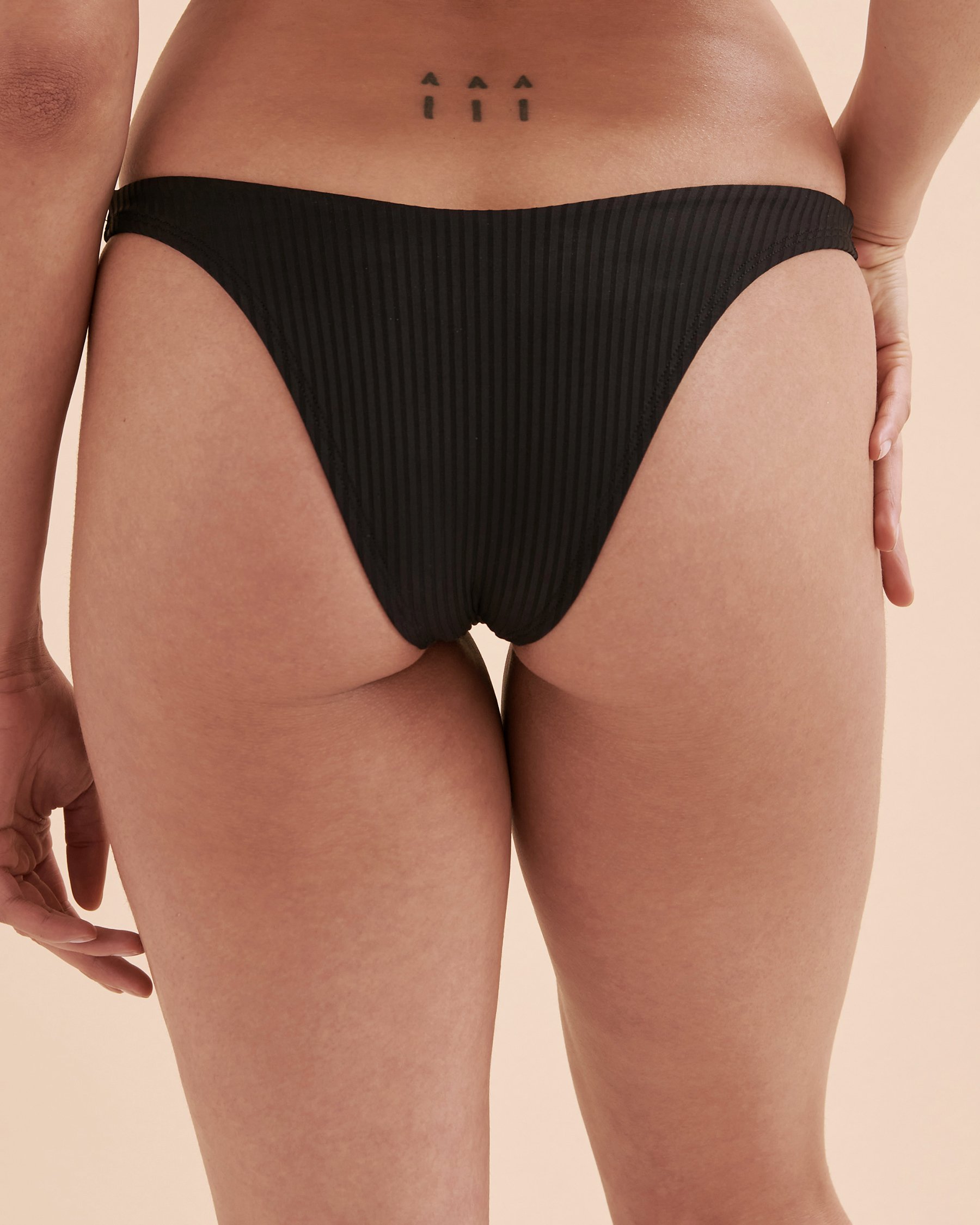 VITAMIN A ECORIB California Bikini Bottom Black 812B - View2