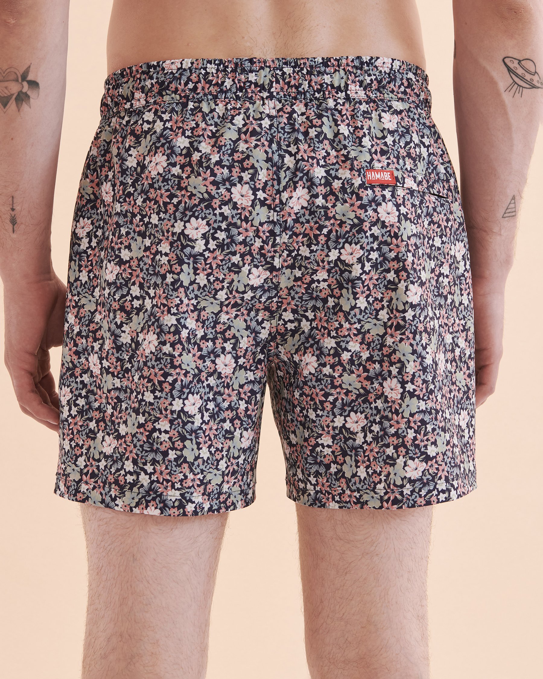 HAMABE Volley Swimsuit Ditsy floral 03100016 - View5