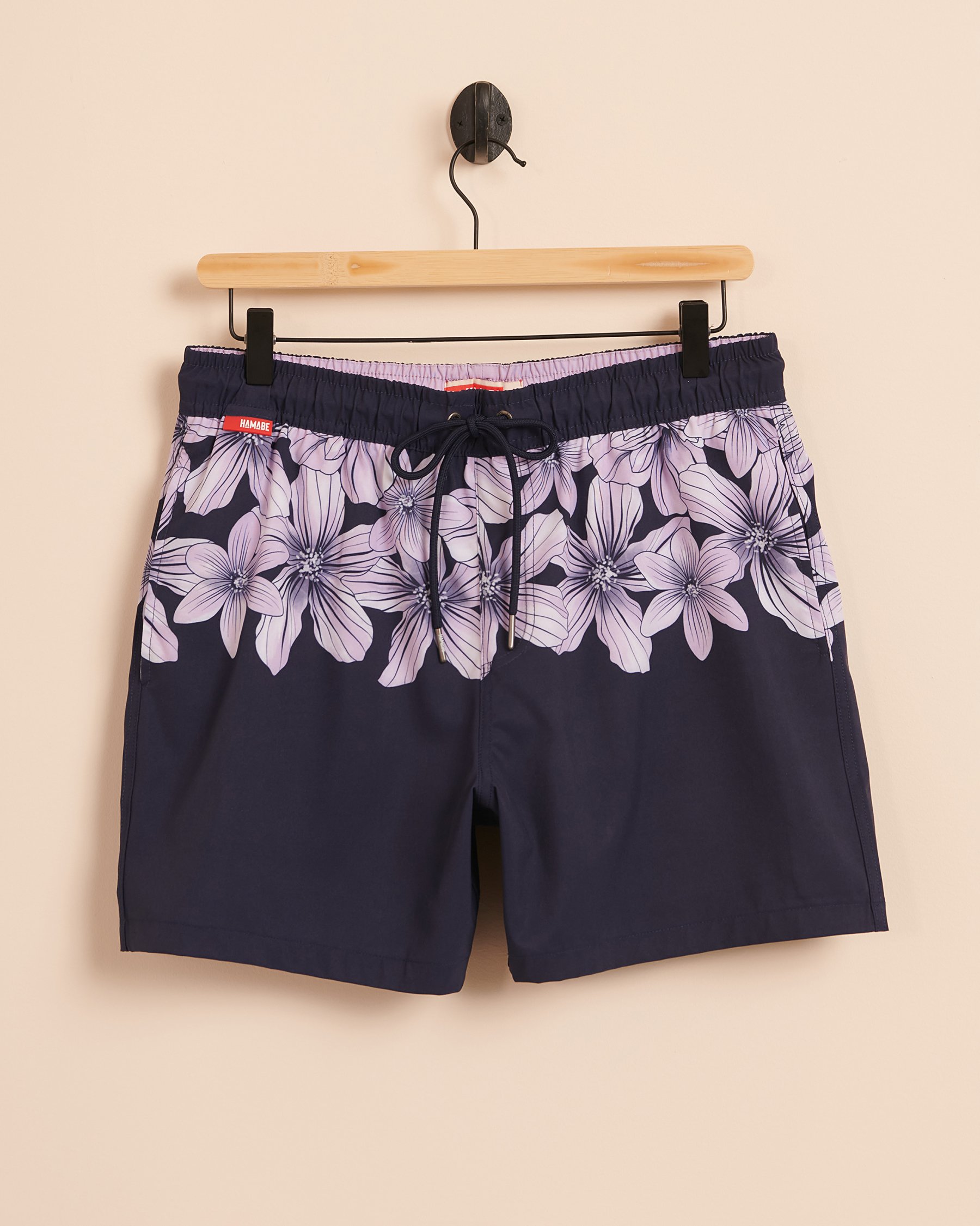 HAMABE Volley Swimsuit with Long Lining Orchid floral 03100016 - View1