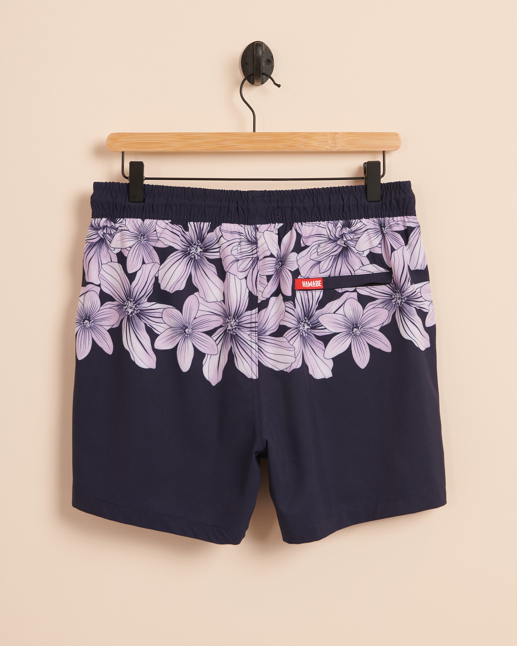 HAMABE Volley Swimsuit with Long Lining Orchid floral 03100016 - View2