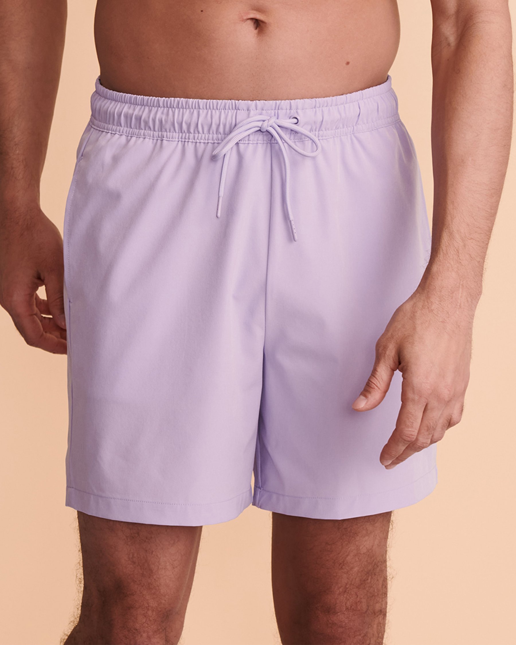 HAMABE Volley Swimsuit with Mesh Lining Lavender 04200001 - View3