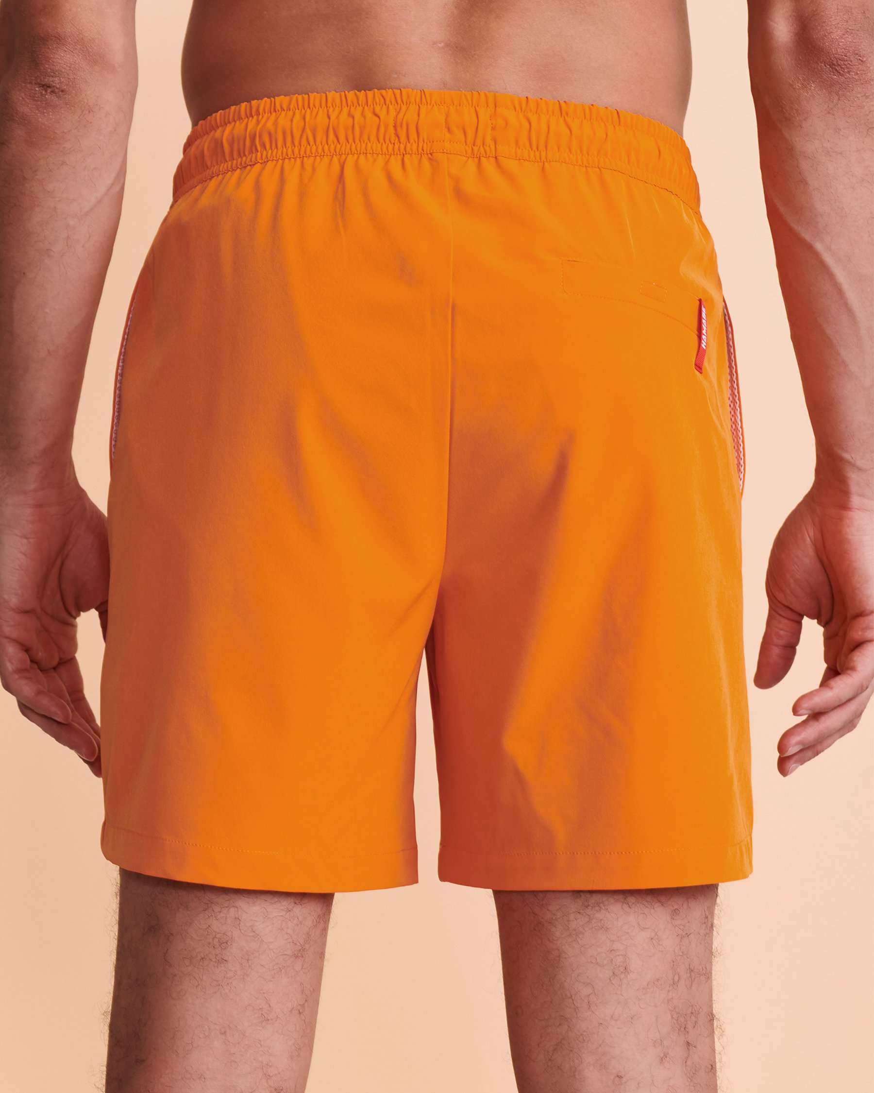 HAMABE Volley Swimsuit with Mesh Lining Orange 04200001 - View2