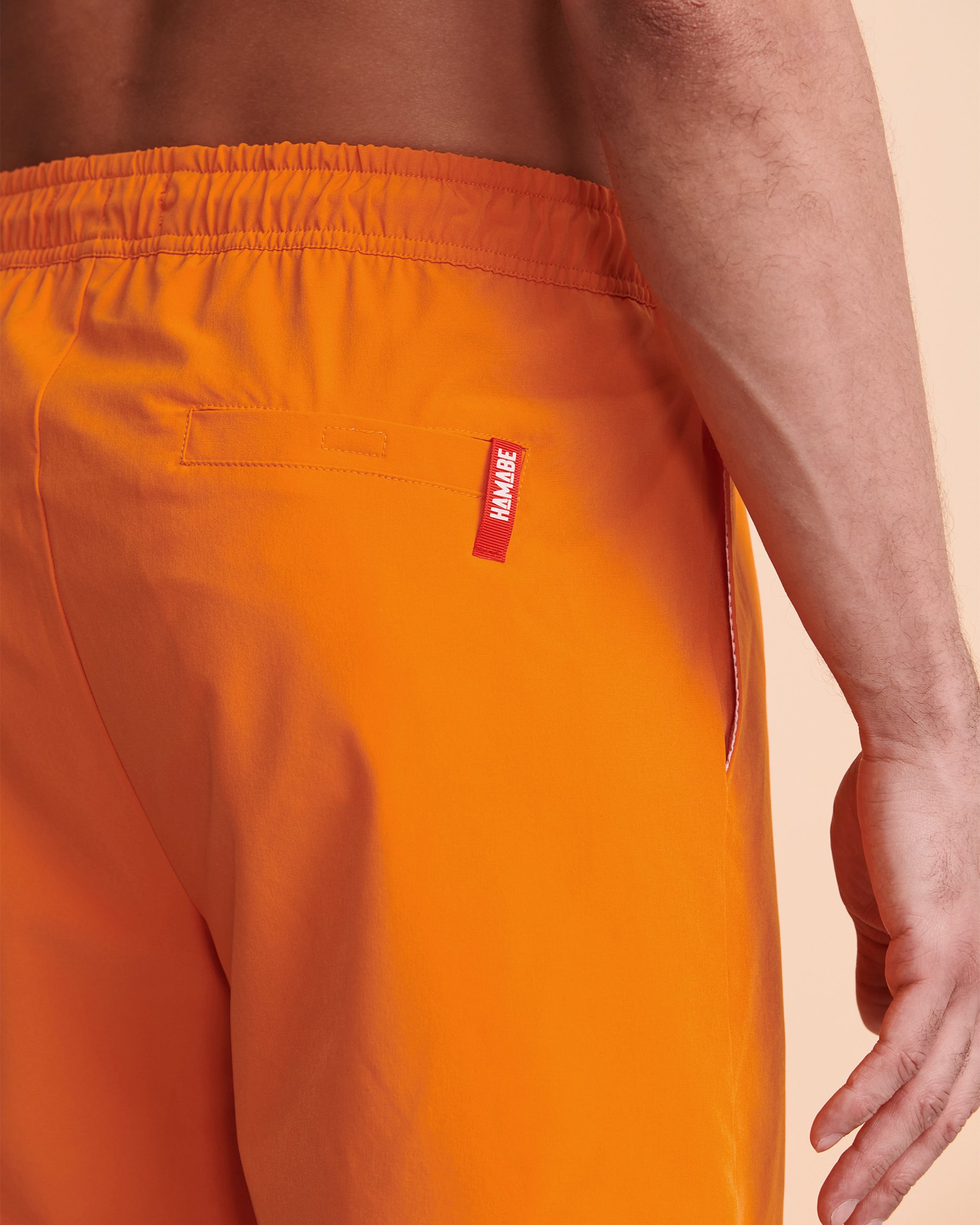 HAMABE Volley Swimsuit with Mesh Lining Orange 04200001 - View3