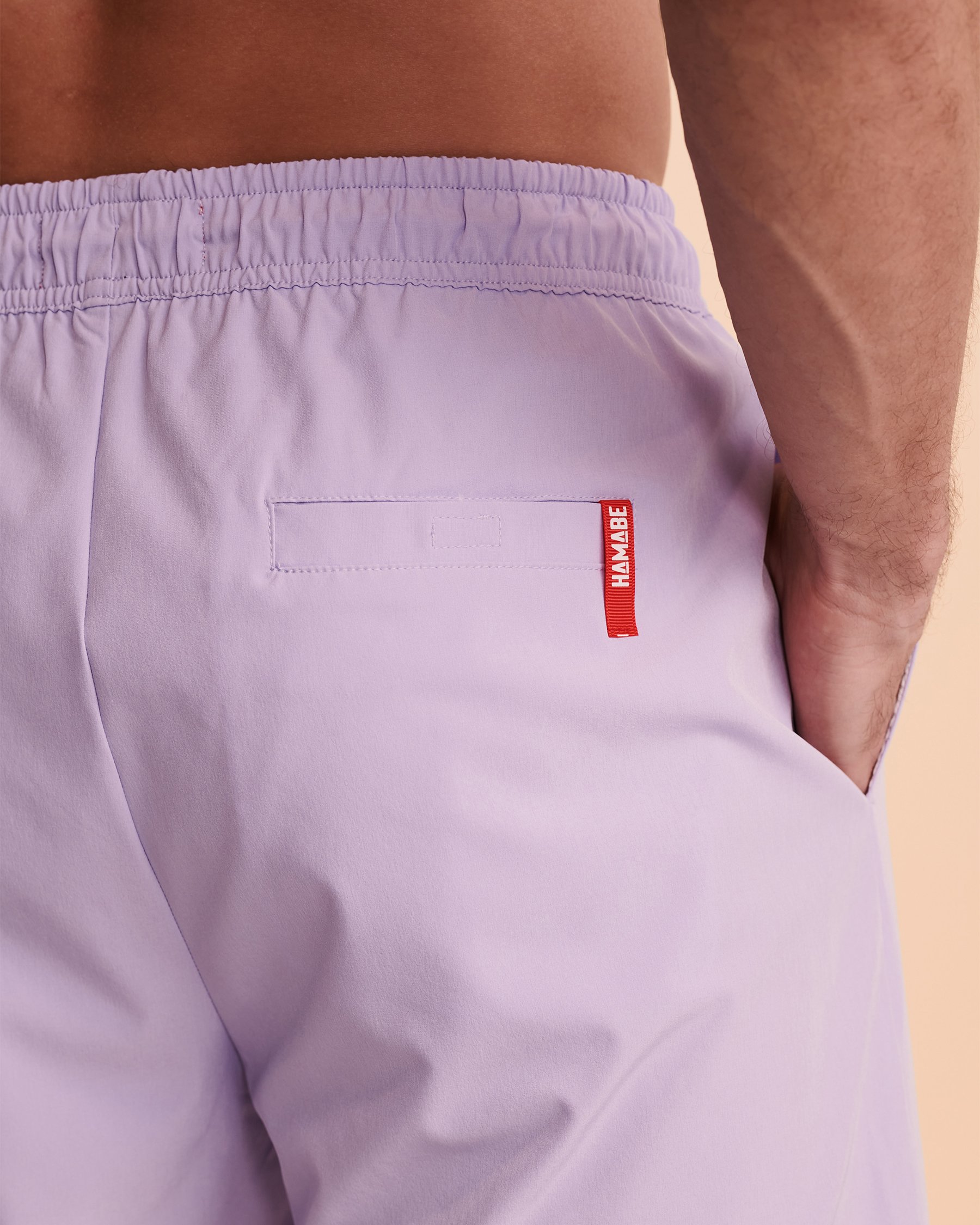 HAMABE Maillot volley avec filet Lavande 04200001 - View4