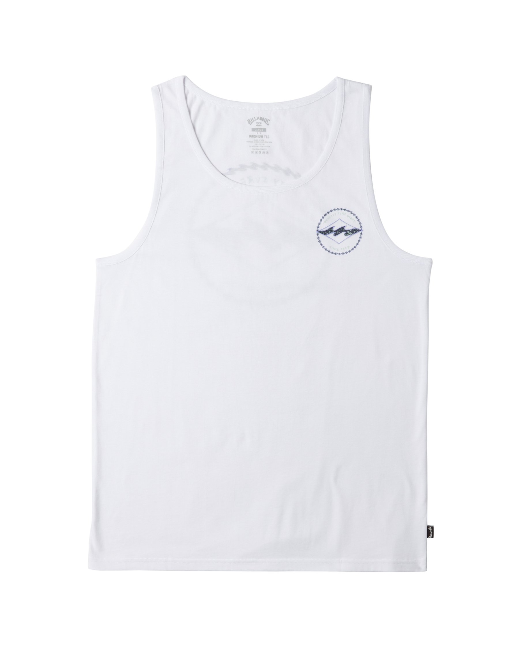 BILLABONG Rotor Diamond Tank Top White ABYZT02415 - View2