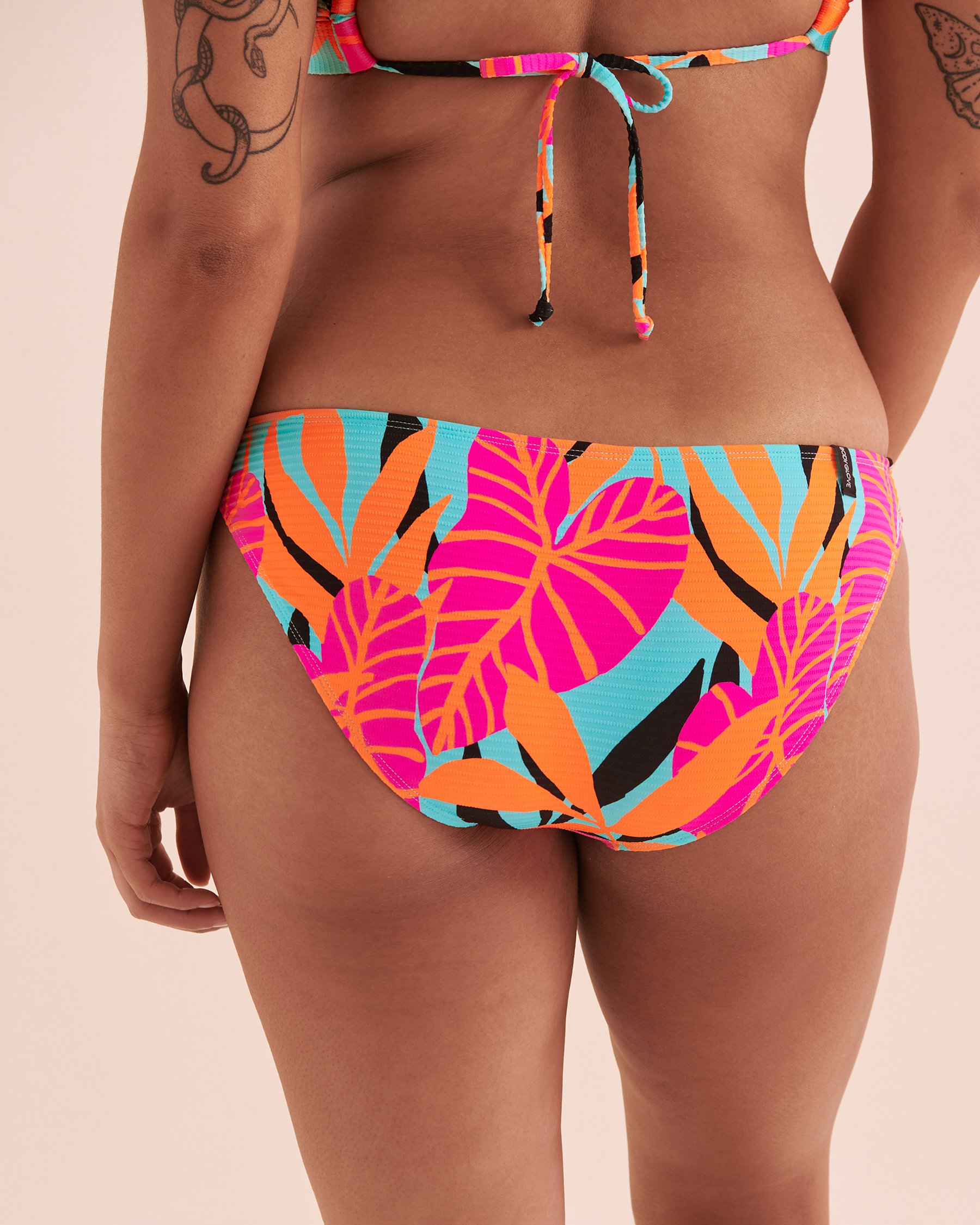 BODY GLOVE Bas de bikini taille basse Flirty Surf Rider Canopy Imprimé tropical 3964141 - View2
