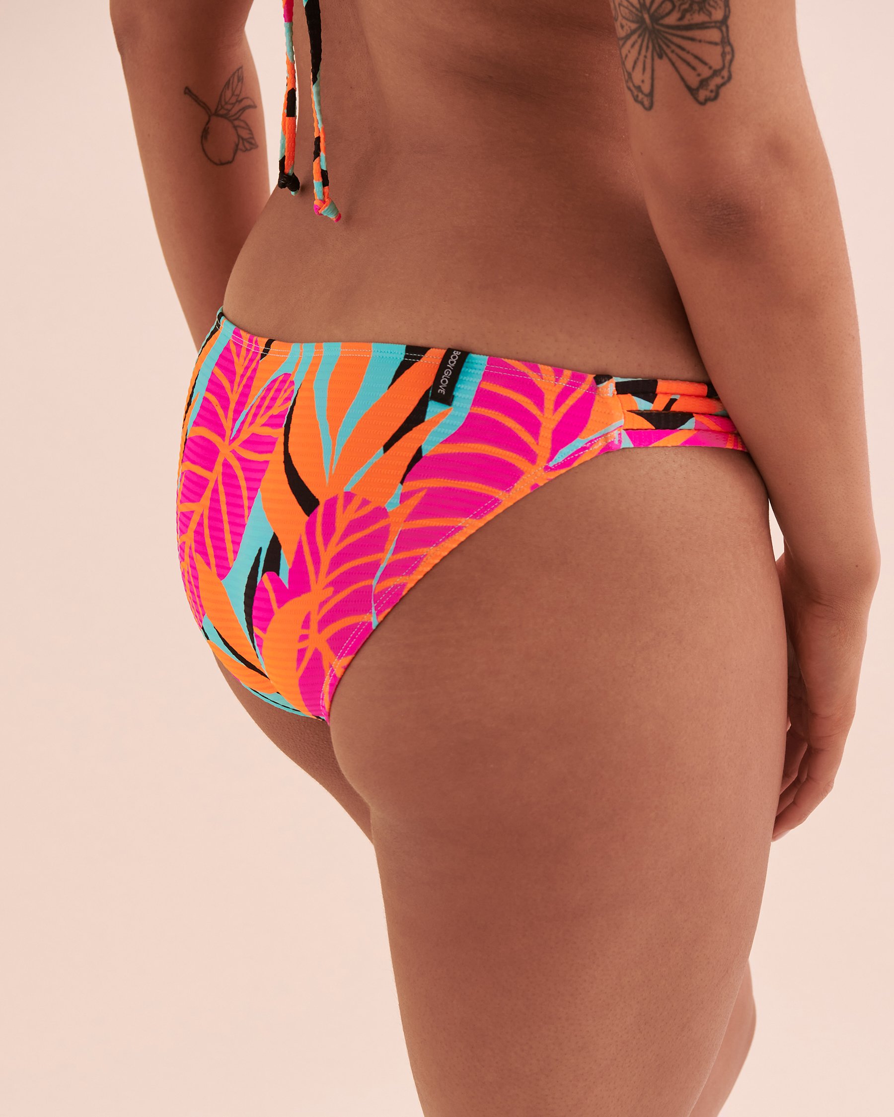 BODY GLOVE Bas de bikini taille basse Flirty Surf Rider Canopy Imprimé tropical 3964141 - Voir4