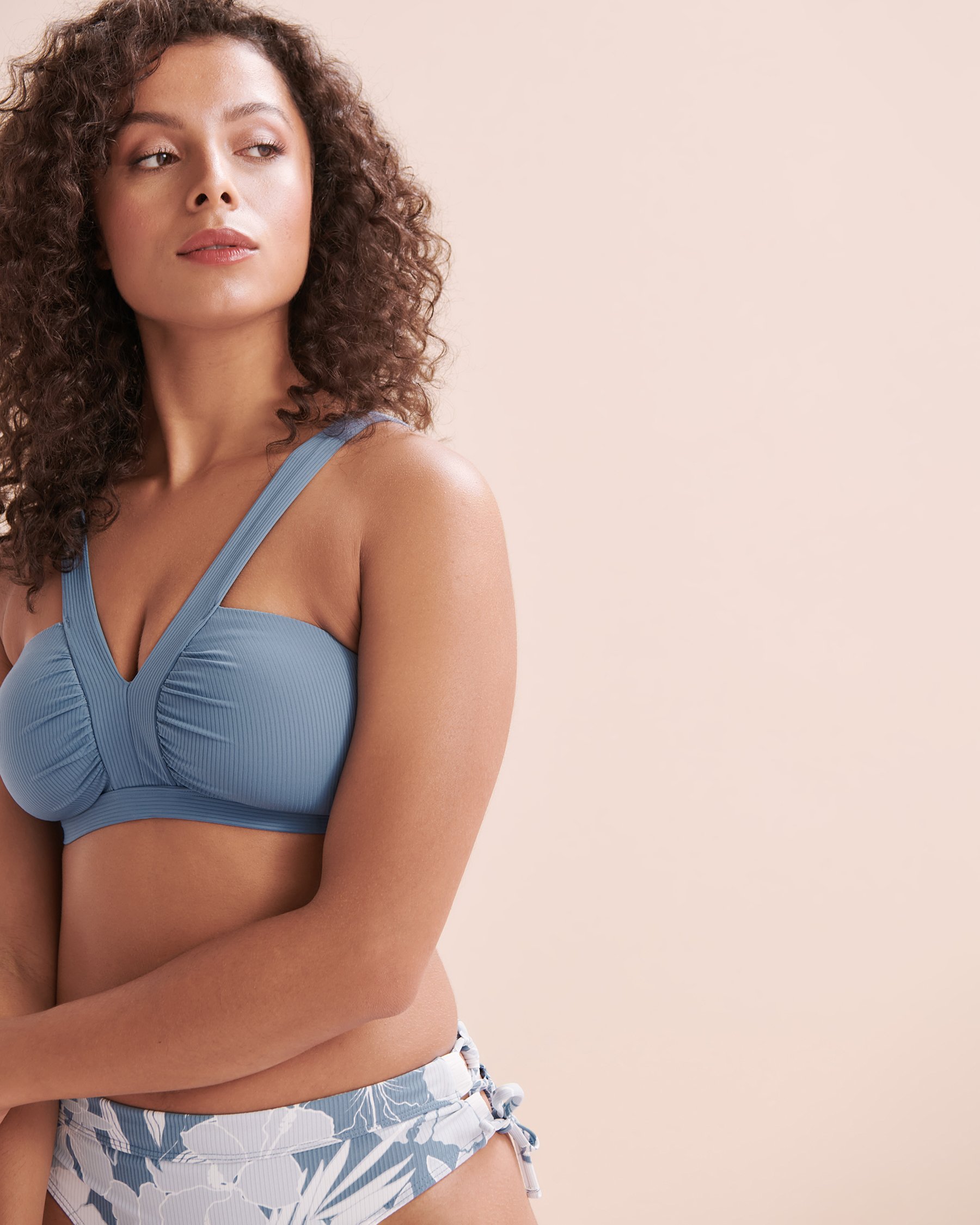 EAU DE SEA Oasis Bandeau Bikini Top Blue 01100297 - View13