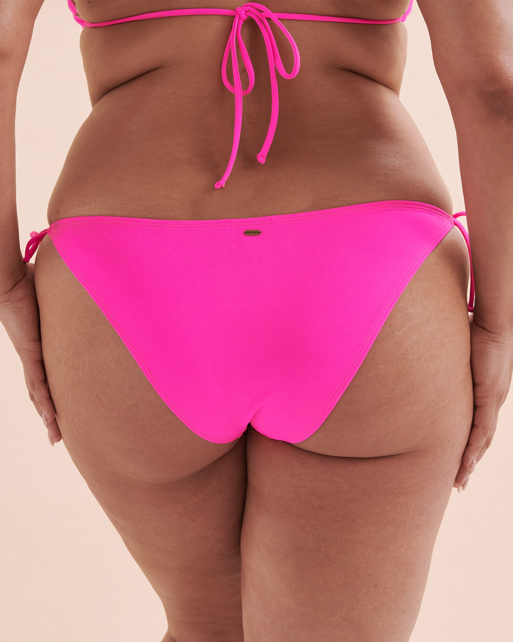 RIP CURL Bas de bikini noué aux hanches Classic Surf Rose vif 0DFWSW - Voir5