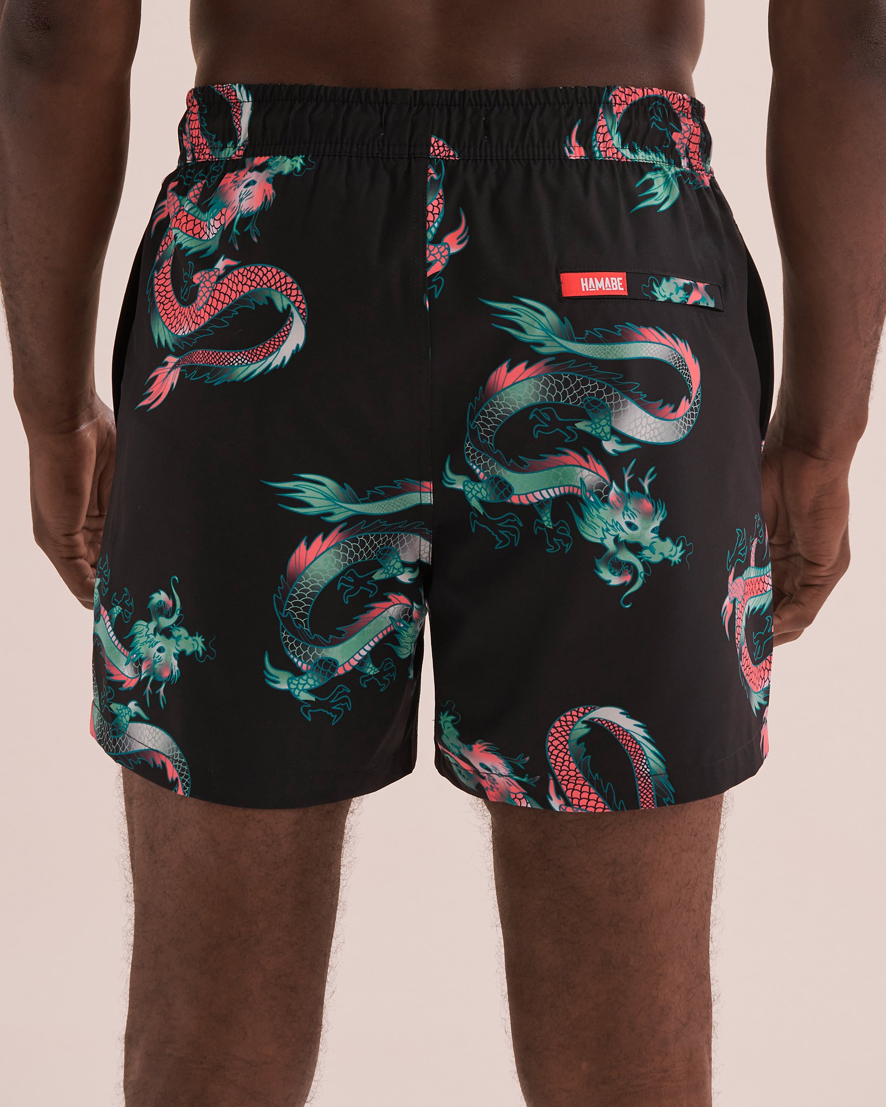 HAMABE Maillot volley Noir/Dragon 03100036 - Voir5