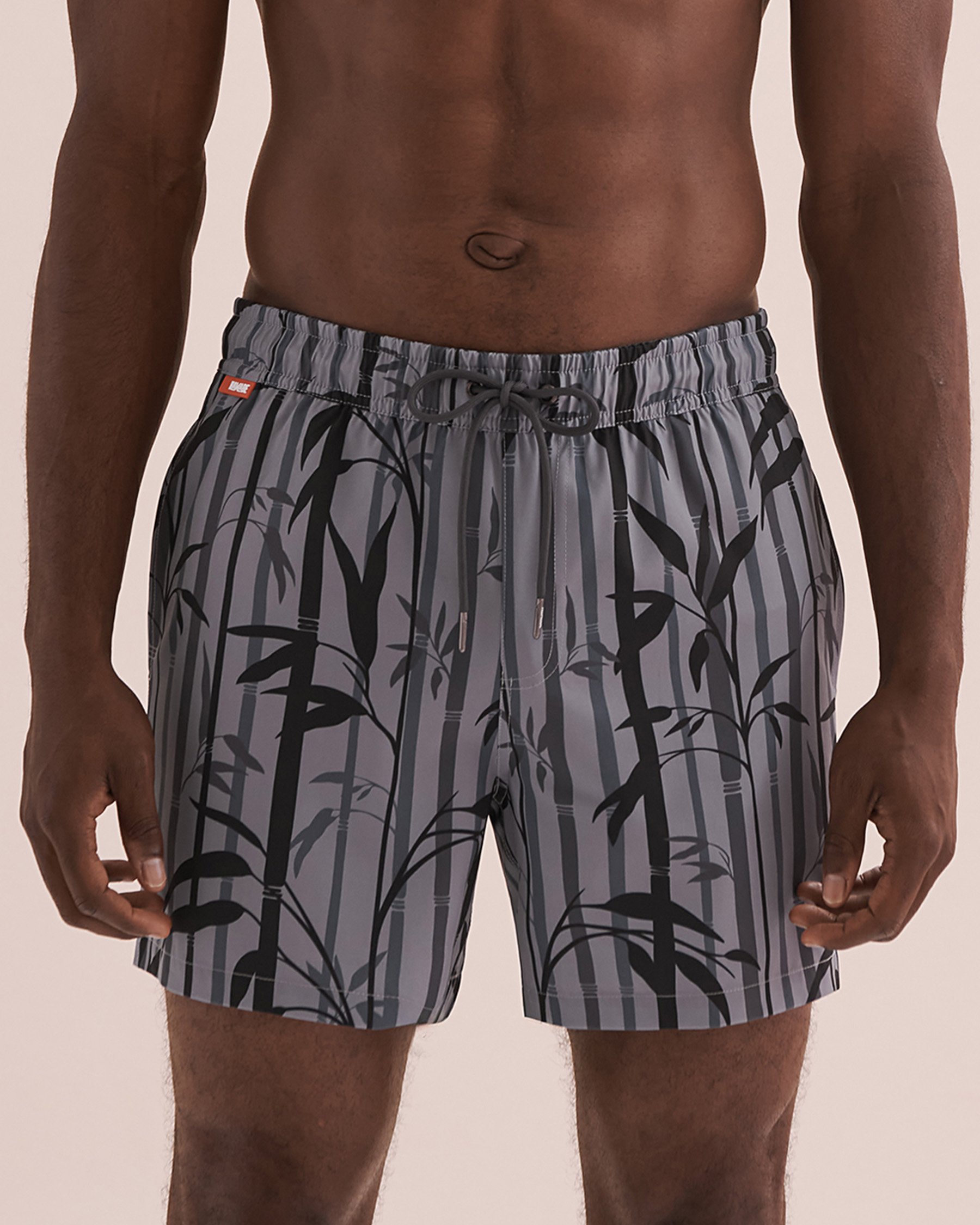 HAMABE Maillot volley Jungle de bambous gris 03100036 - Voir4