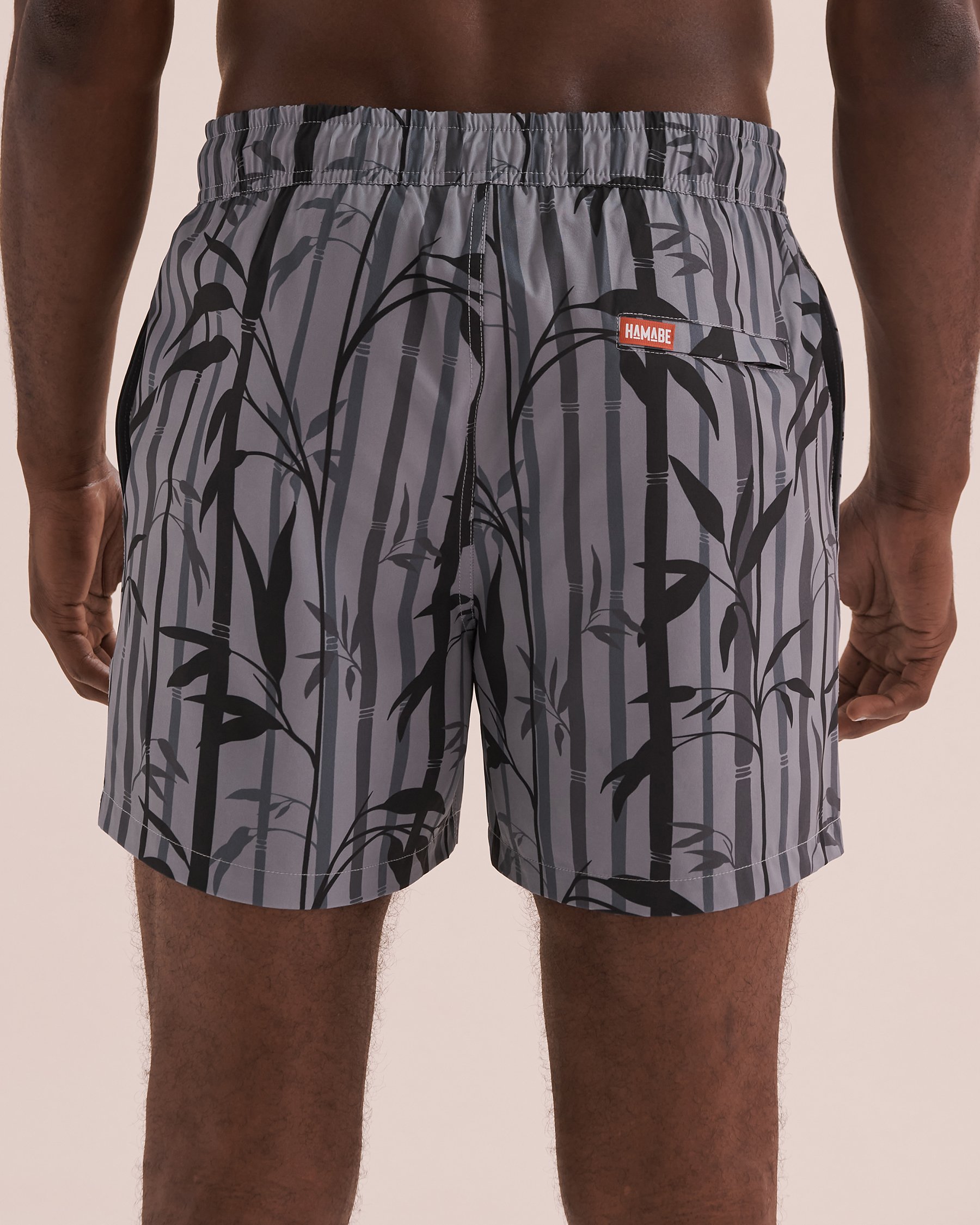 HAMABE Maillot volley Jungle de bambous gris 03100036 - Voir7