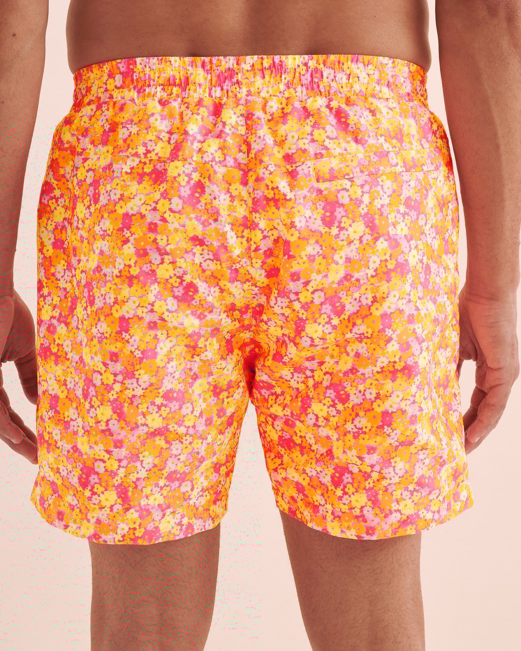 KULANI KINIS Maillot volley Mimosa Meadows Orange champs de mimosas TRUNK110MMEA - Voir4