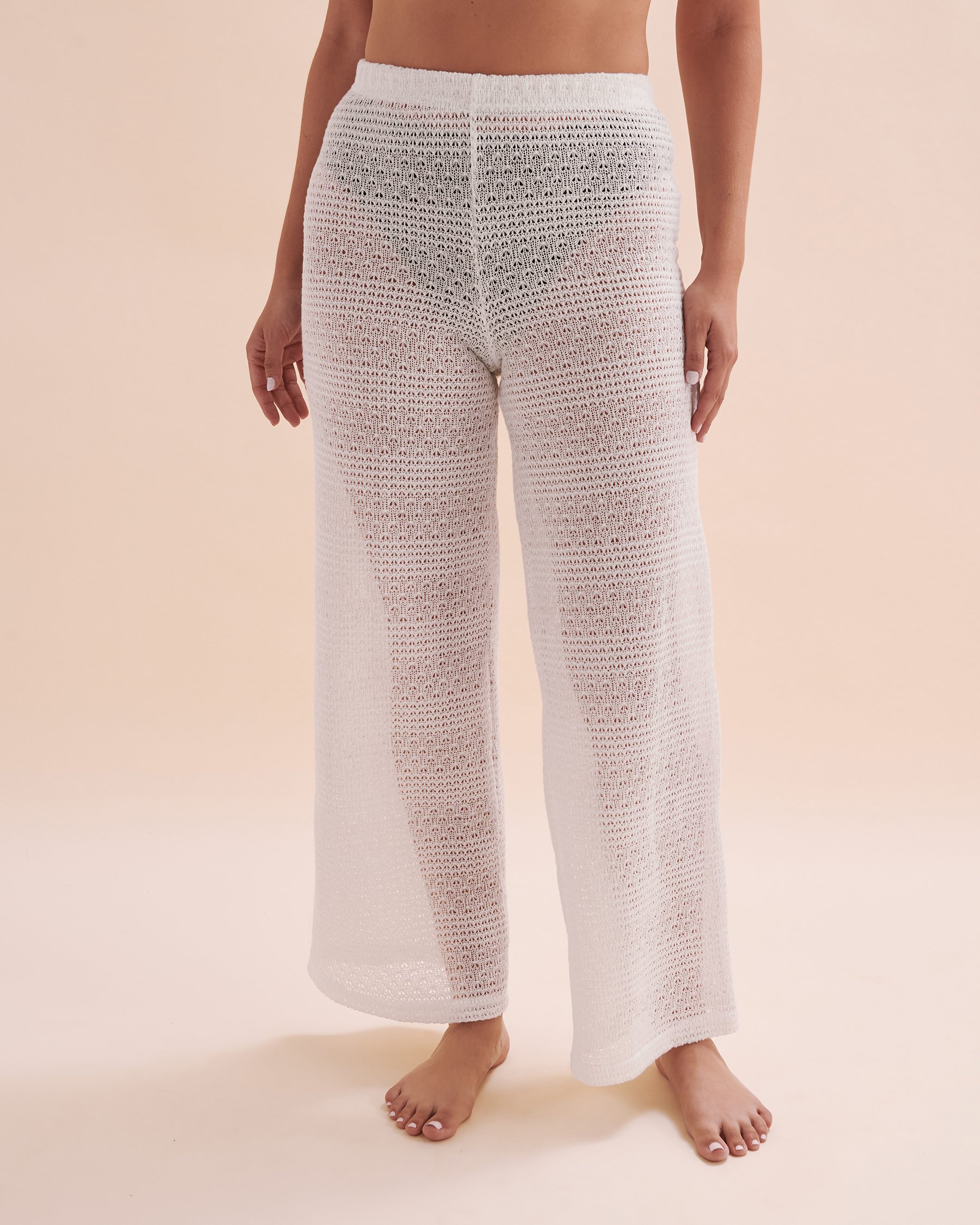 COVER ME Pantalon Moroccan Crochet Crème/Blanc cassé 25027025 - View1