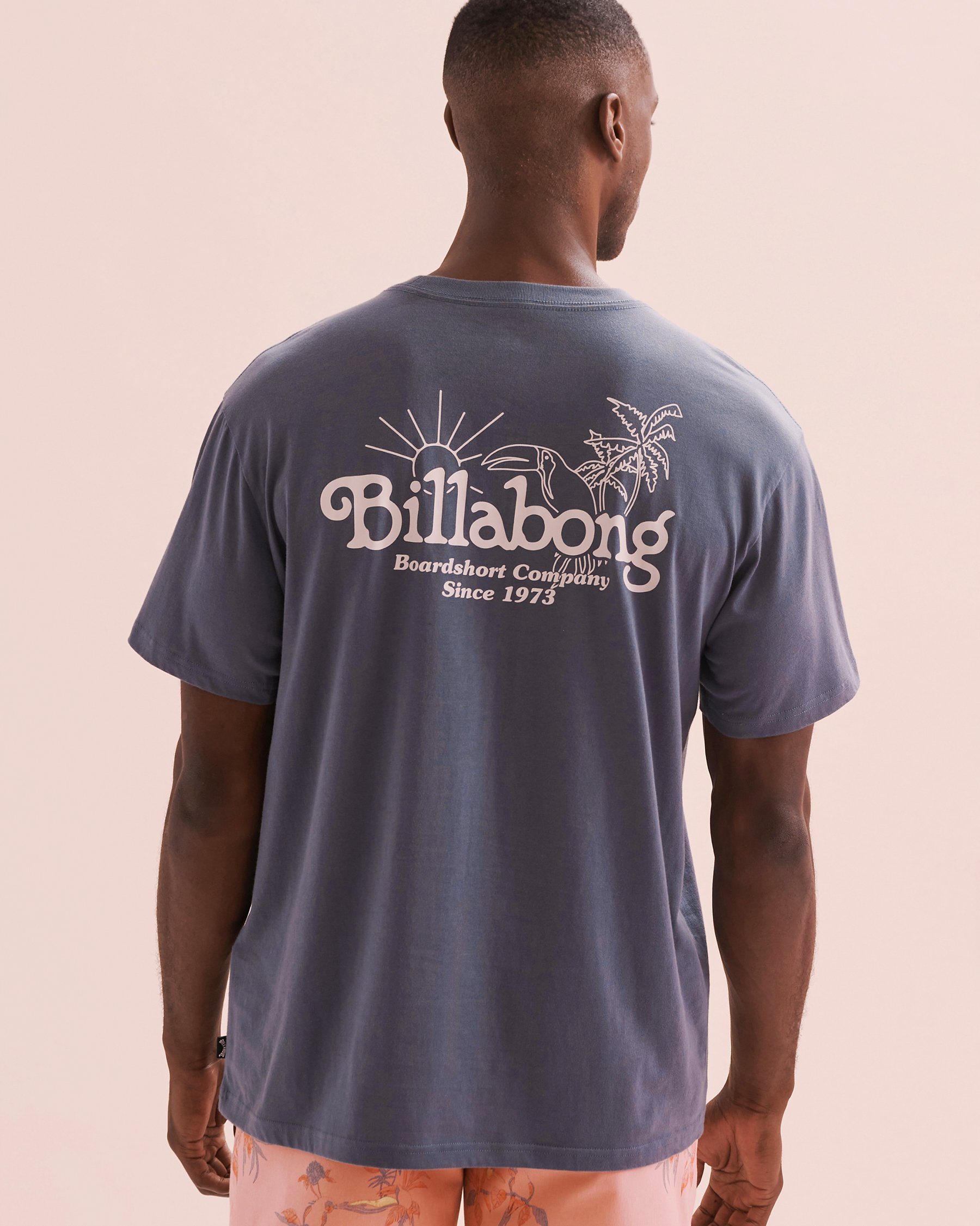 BILLABONG Lounge T-shirt Slate Blue ABYZT02529 - View2