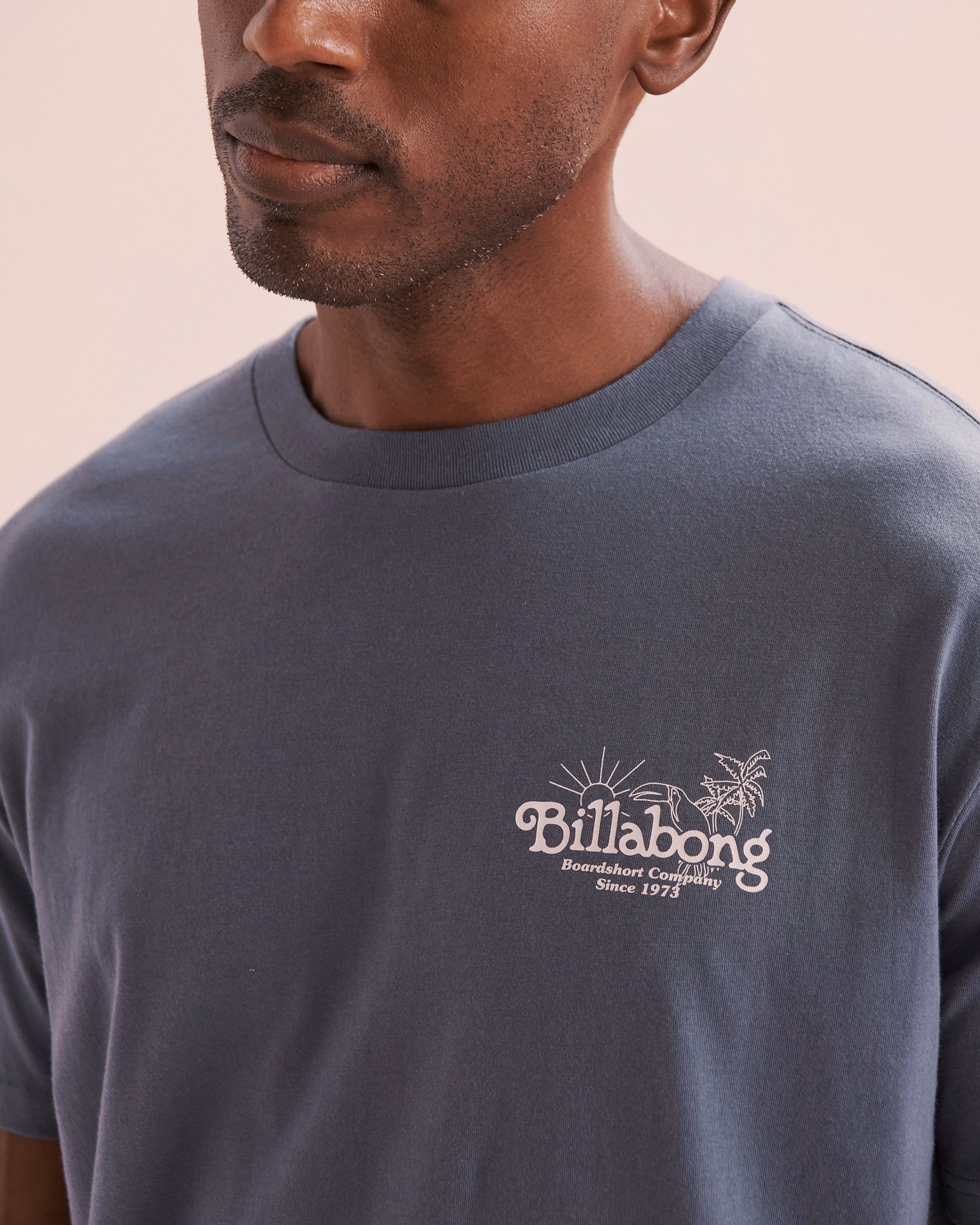 BILLABONG T-shirt Lounge Bleu grisé ABYZT02529 - Voir3