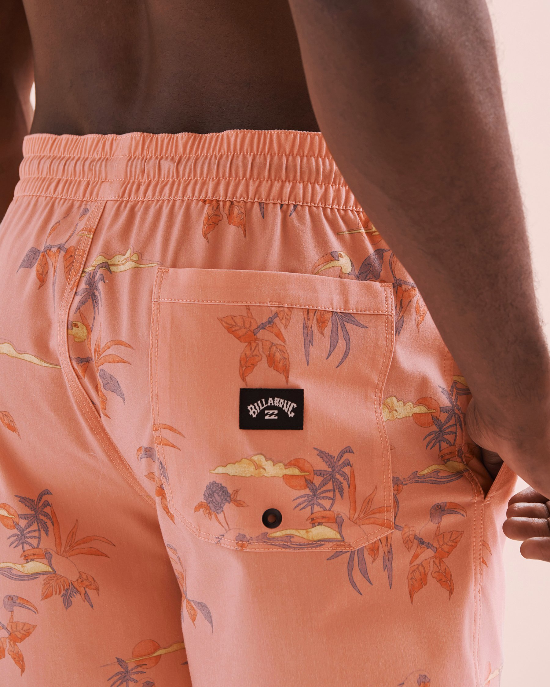 BILLABONG Maillot volley Good Times Layback Rose 24A250400 - Voir3