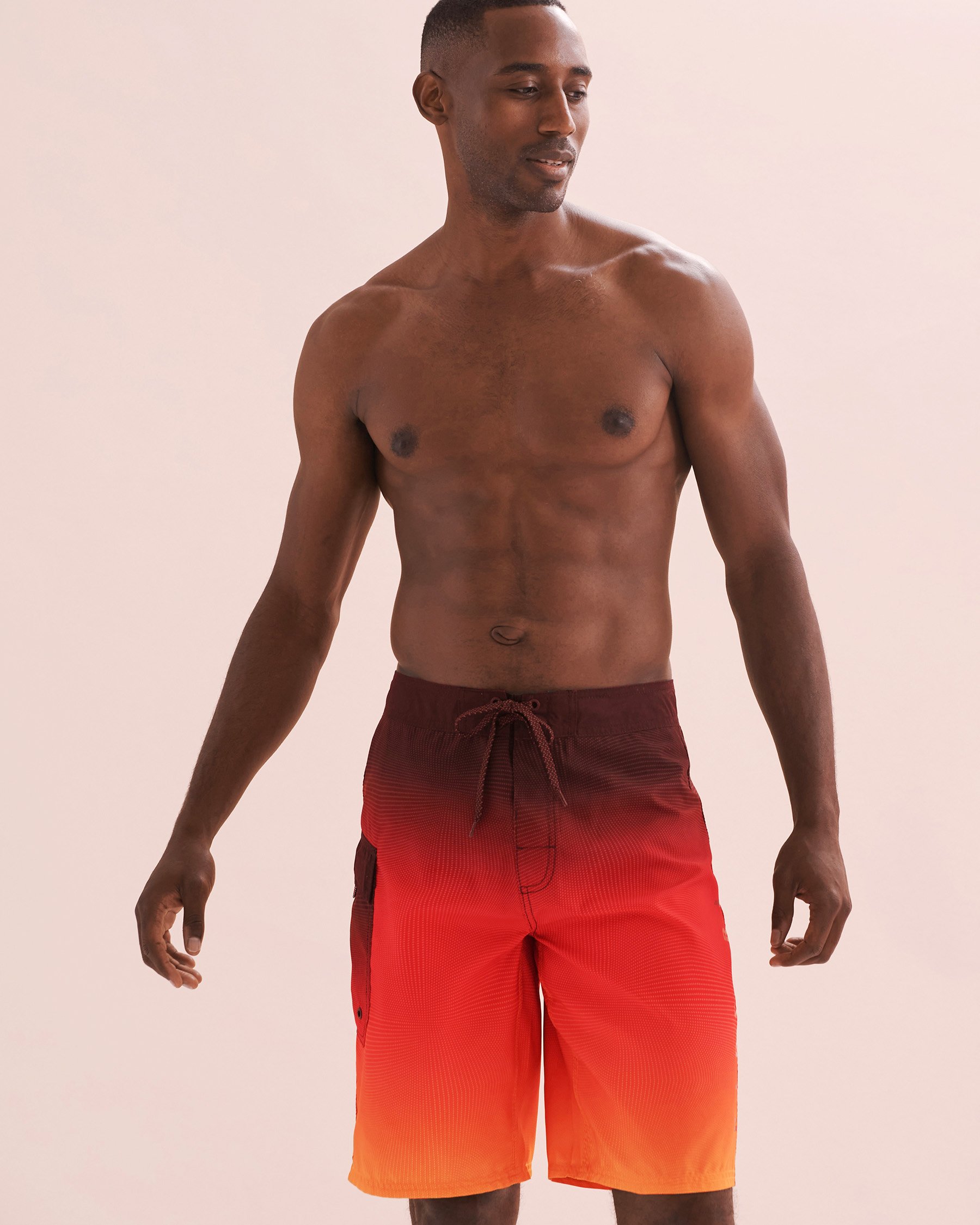 RIP CURL Maillot boardshort Shock Noir/Rouge/Jaune 09DMBO - Voir4