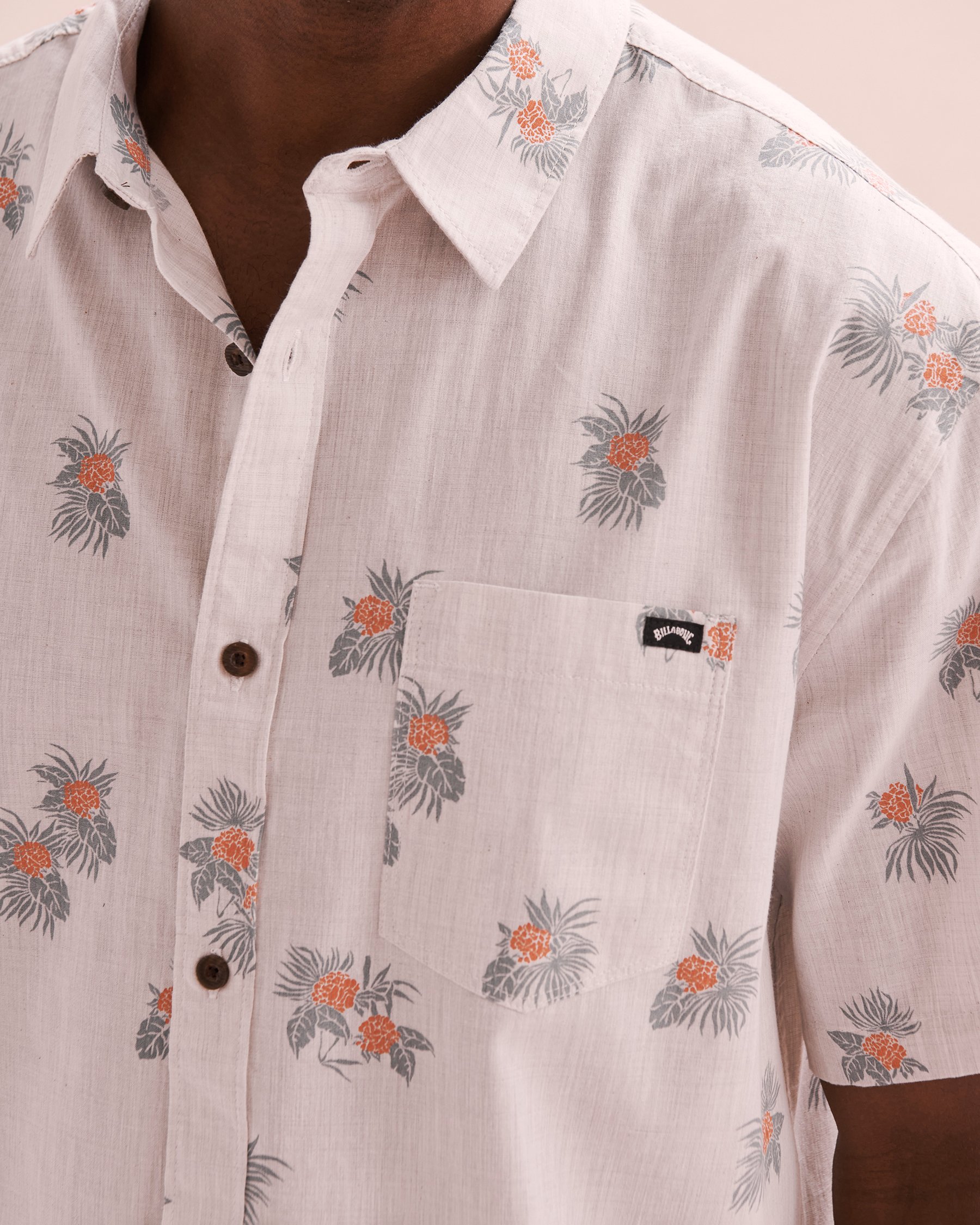 BILLABONG Chemise manches courtes Sundays Mini Chino gris ABYWT00232 - Voir3