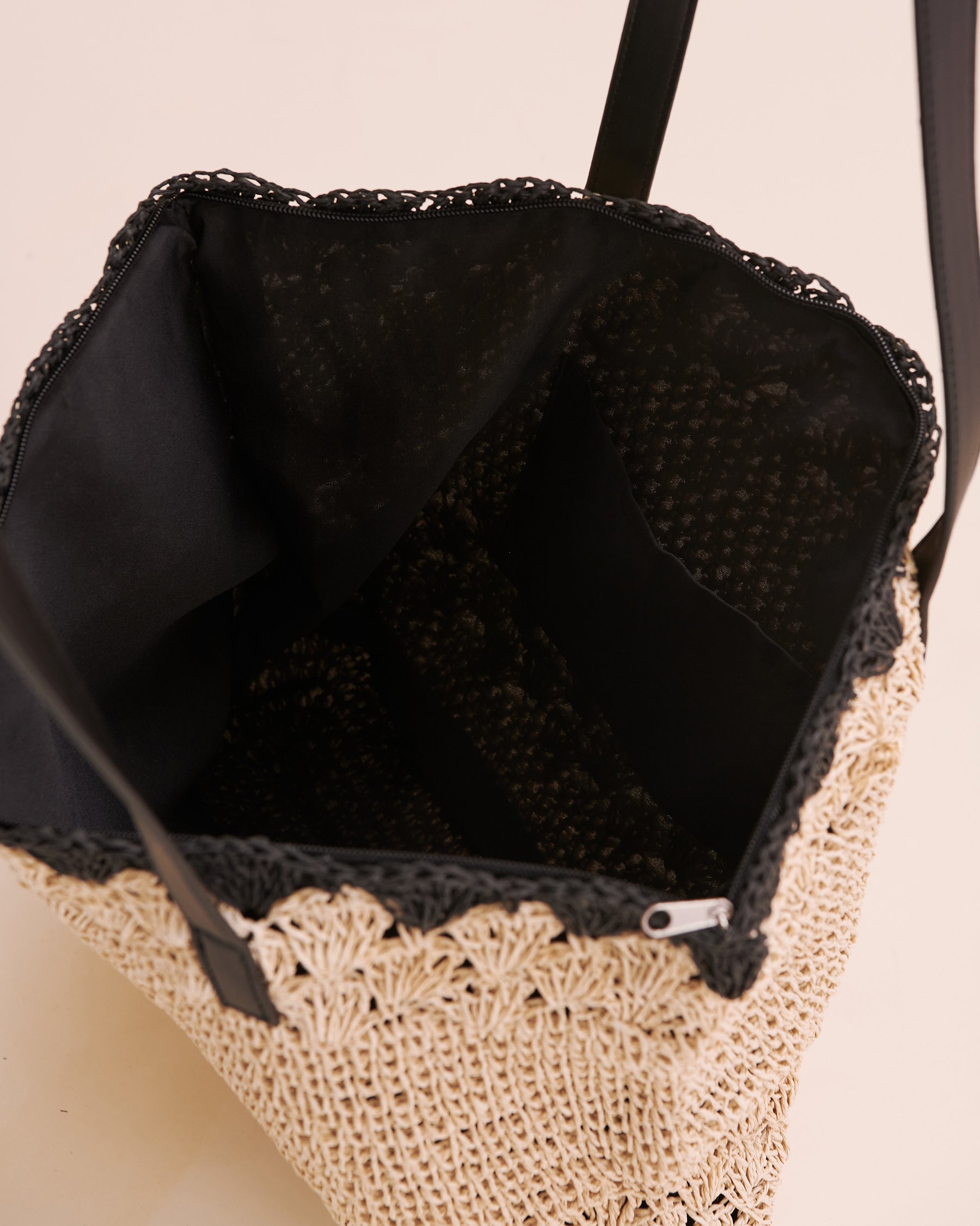 SARAJANE Straw Bag Beige Straw 24SJ2109 - View2