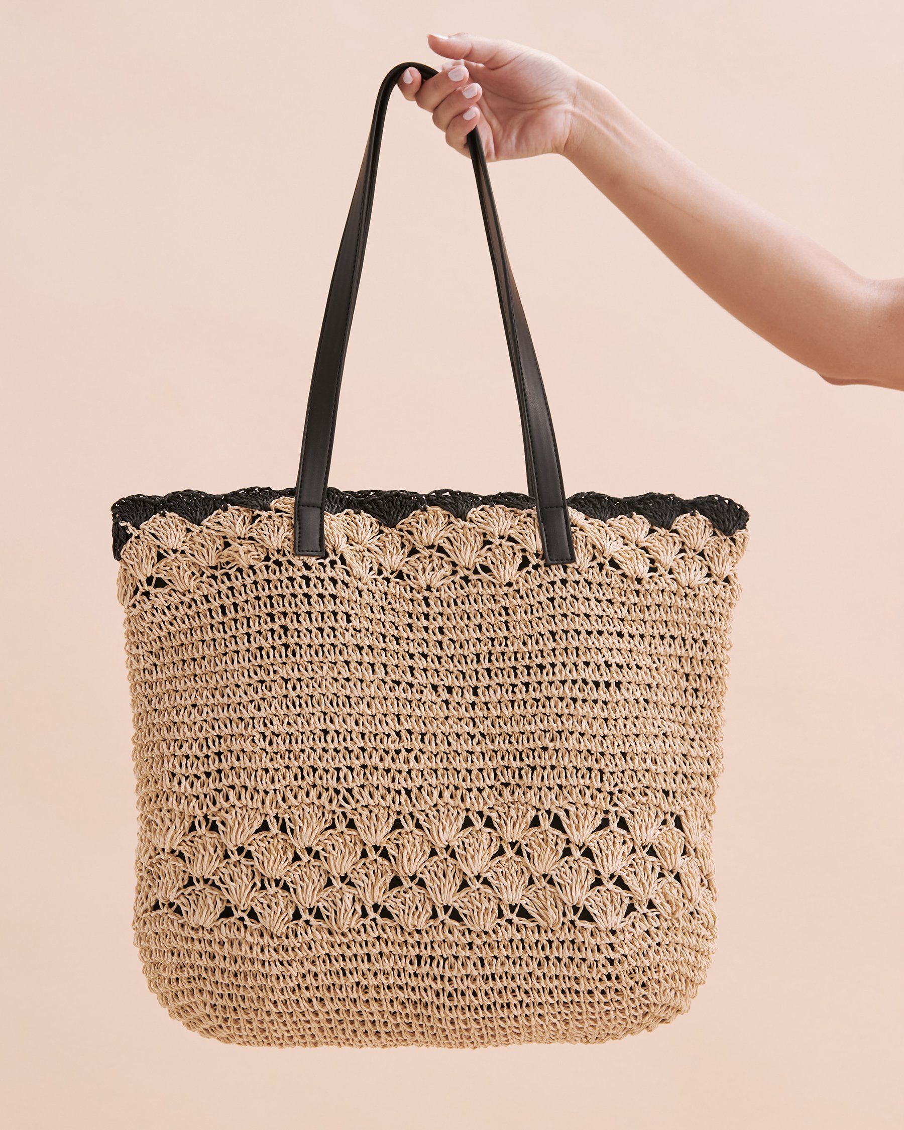 SARAJANE Straw Bag Beige Straw 24SJ2109 - View3