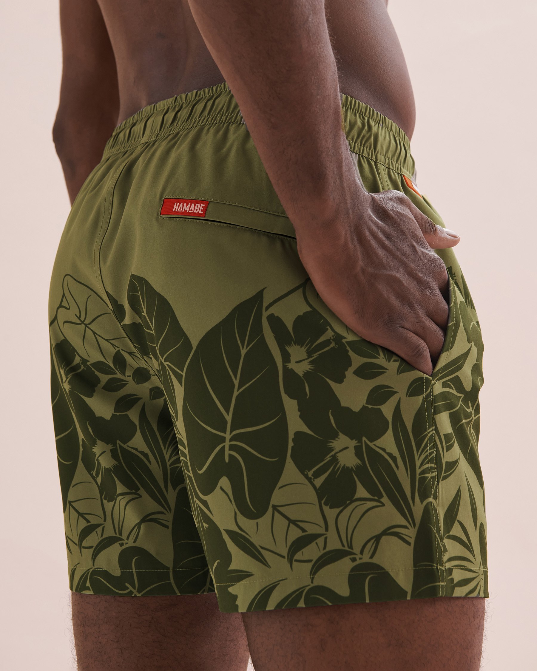 HAMABE Maillot volley Jungle verte 03100037 - Voir3