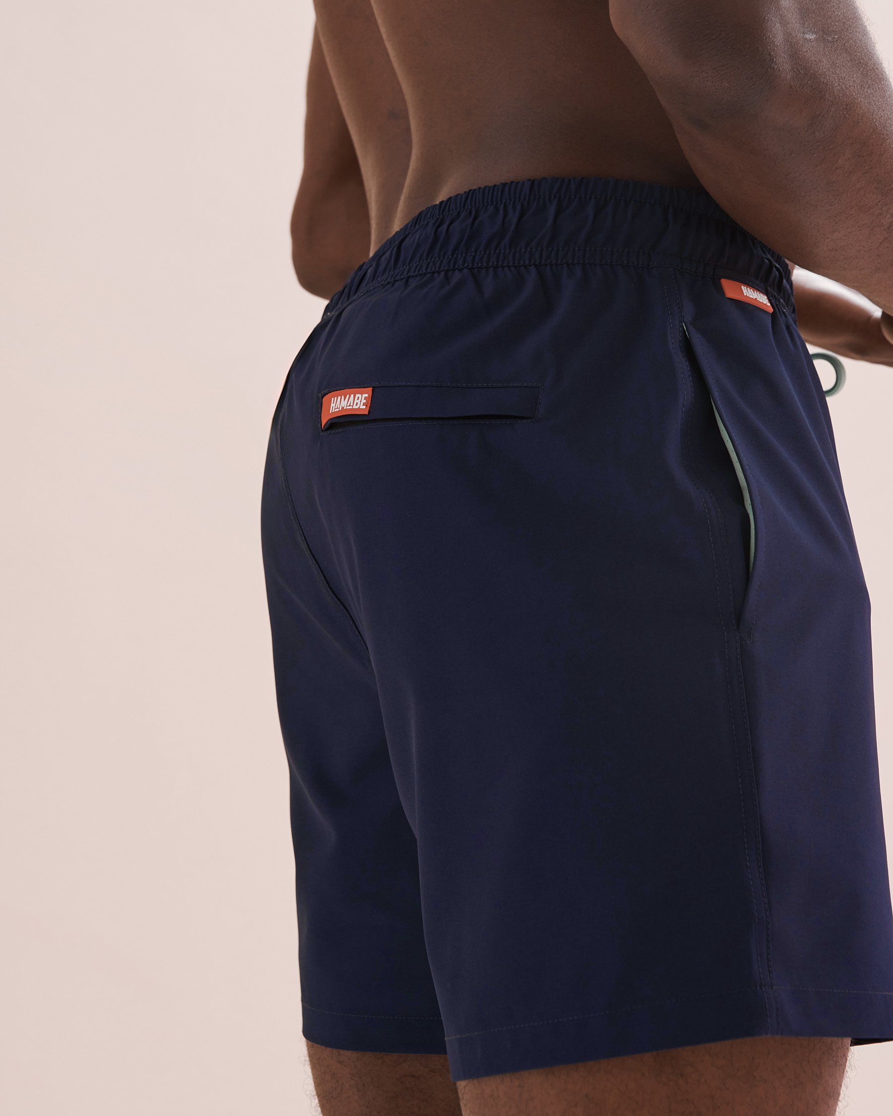 HAMABE Maillot volley Bleu marine 03100036 - View5