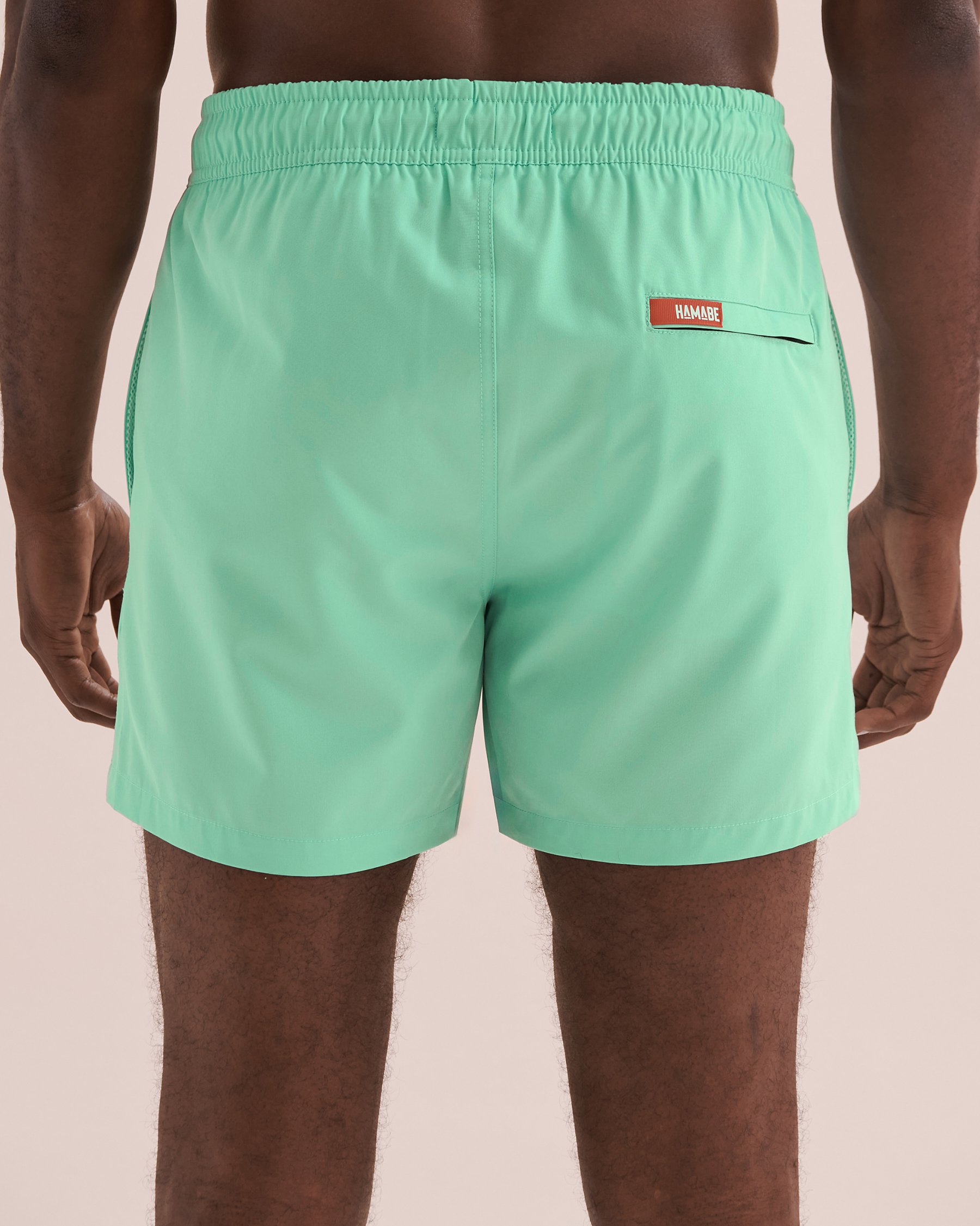 HAMABE Volley Swimsuit Ocean Wave Blue 03100037 - View2