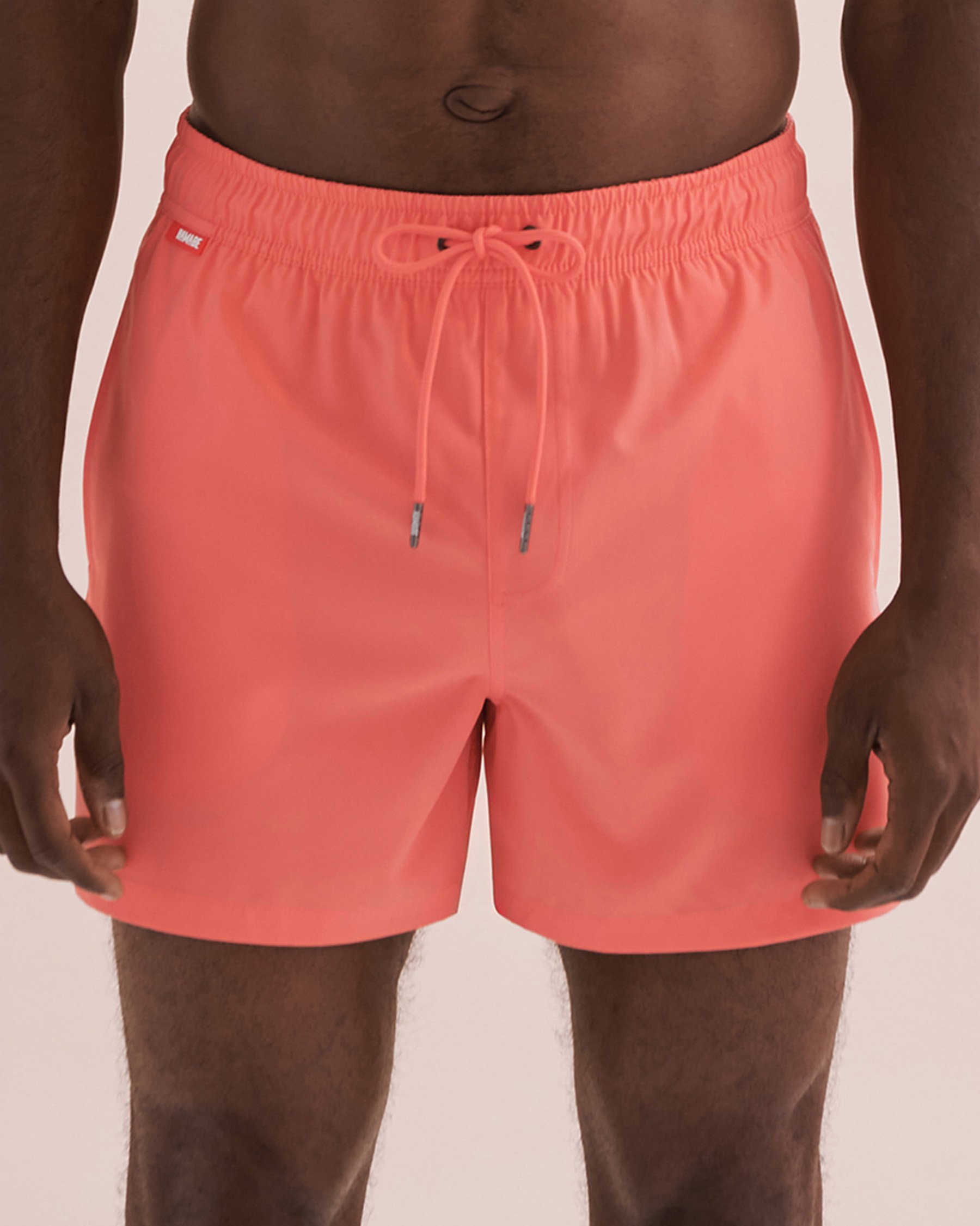 HAMABE Maillot volley Orange Corail 03100037 - Voir4