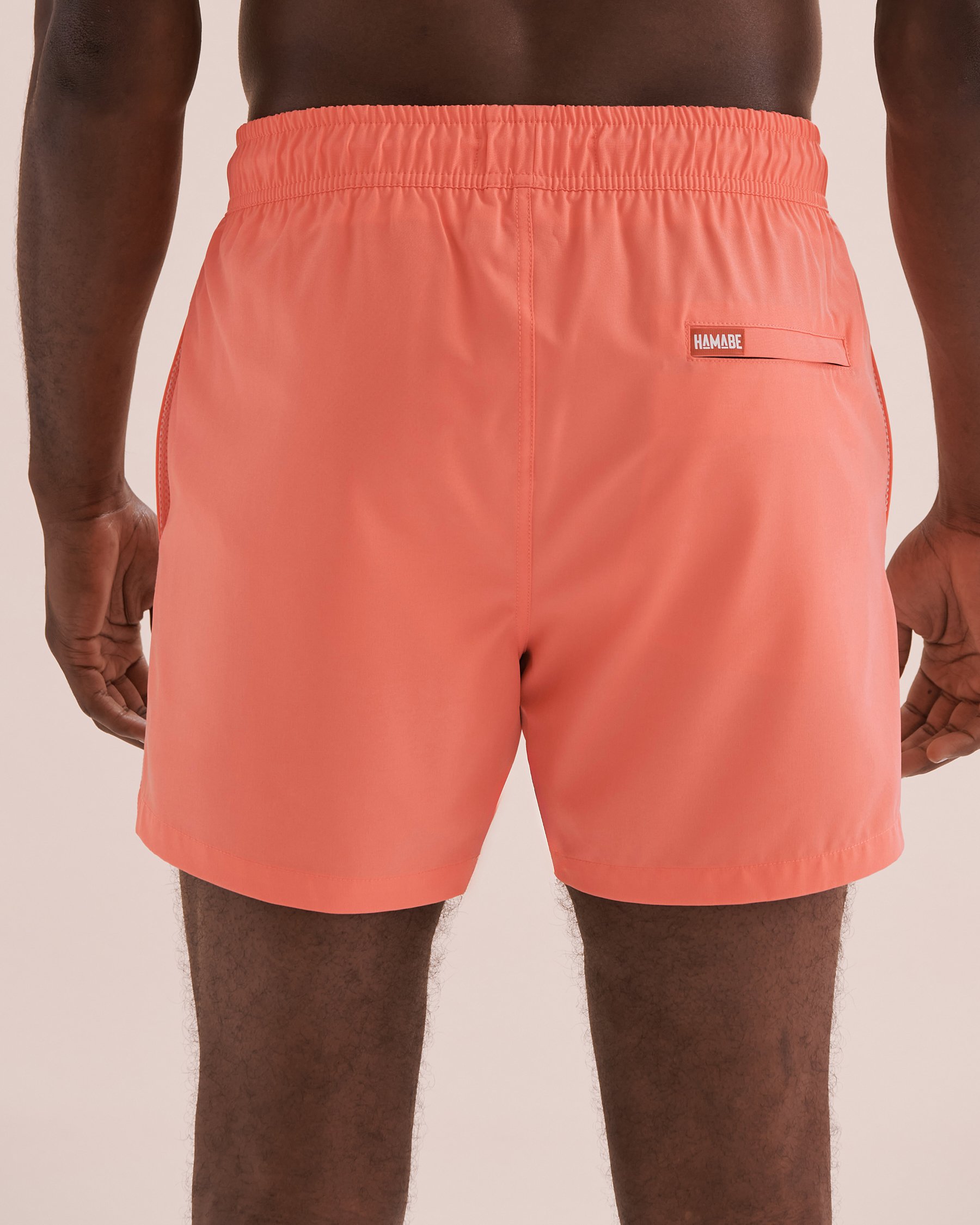 HAMABE Maillot volley Orange Corail 03100037 - Voir5