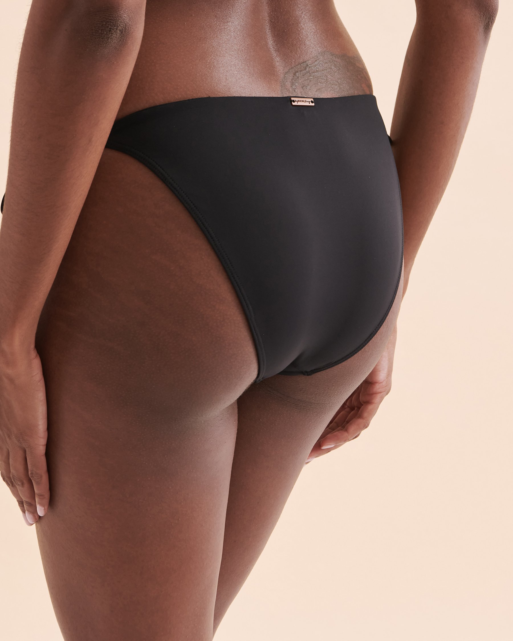 MY BIKINI STORY Baywatch Side Tie Bikini Bottom Black 01300259 - View3