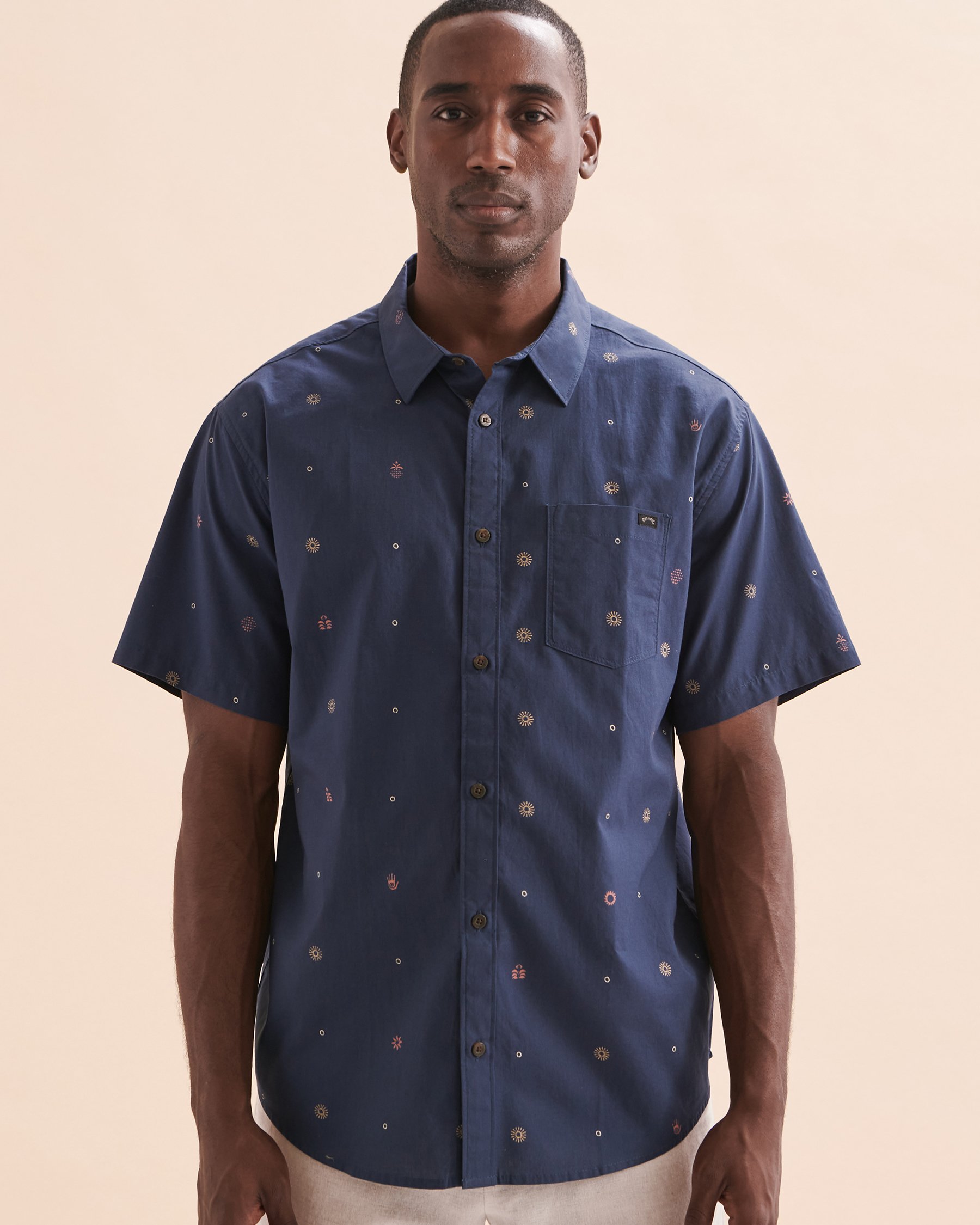 BILLABONG Chemise à manches courtes Sundays Mini Bleu ABYWT00232 - Voir4