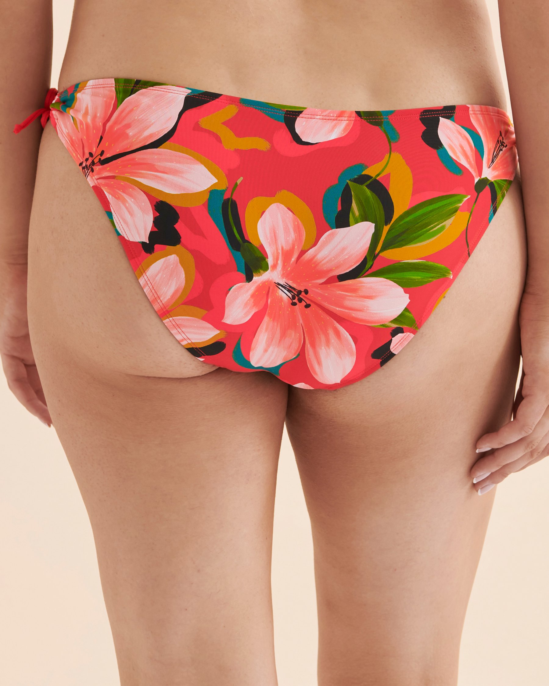 SKYE Bas de bikini noué aux hanches Juliana Break of Day Ruby Tropical SK764148 - View2