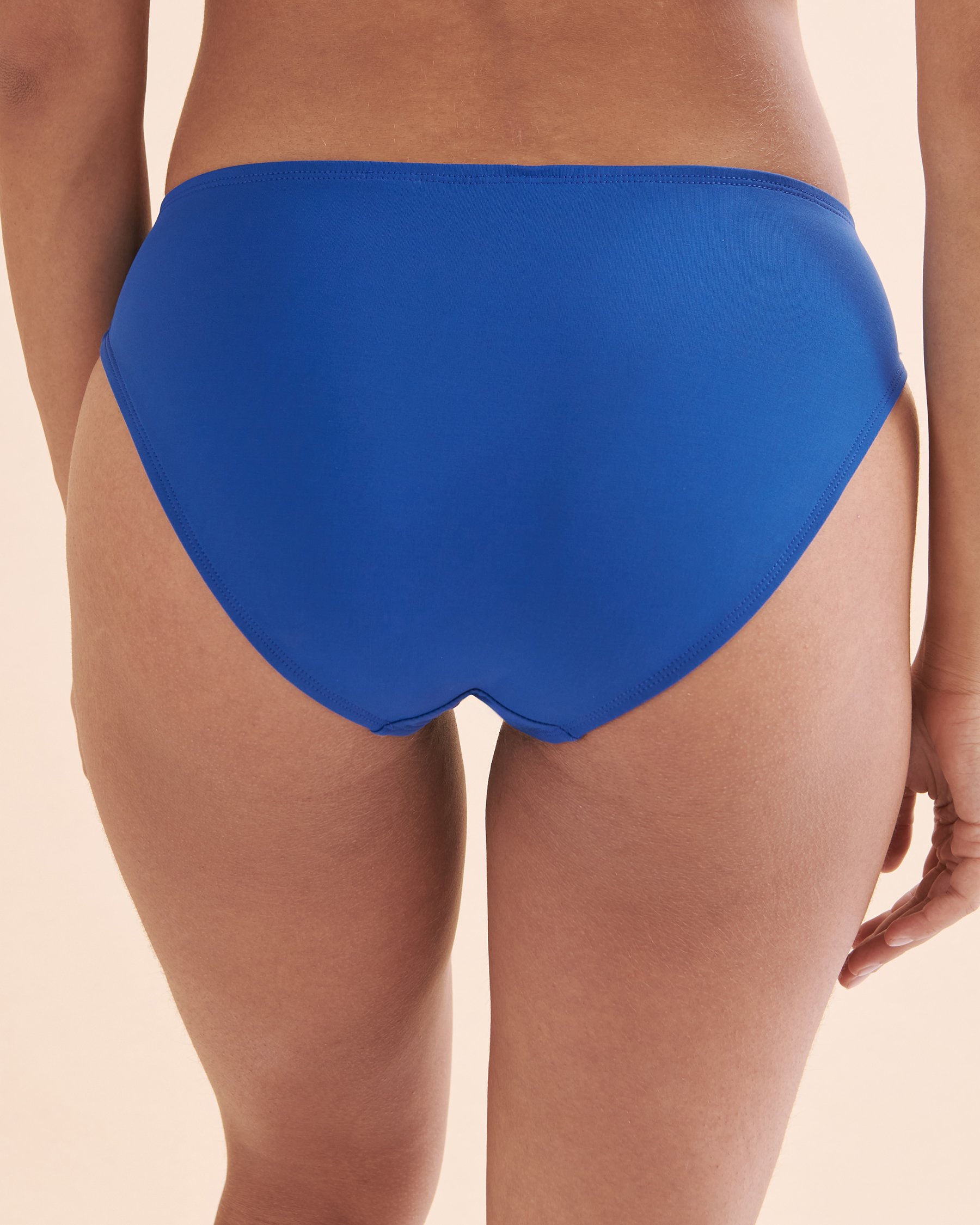 BLEU ROD BEATTIE Bas de bikini aux hanches anneaux dorés Ring Master Blue azur RBRM24530 - Voir2