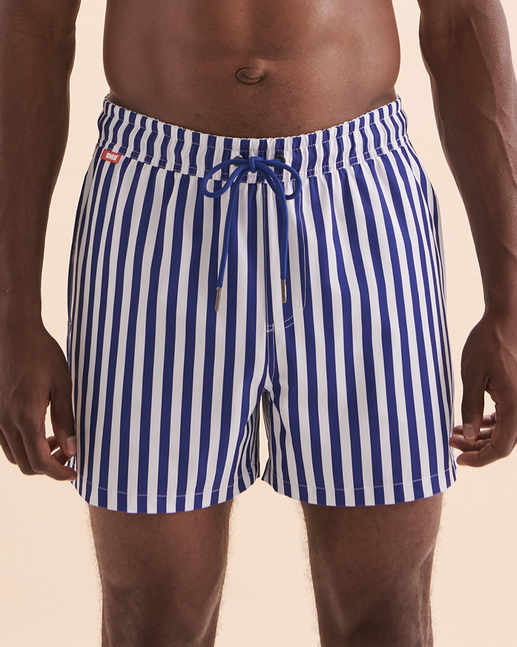HAMABE Maillot volley Rayures bleues 03100024 - Voir1