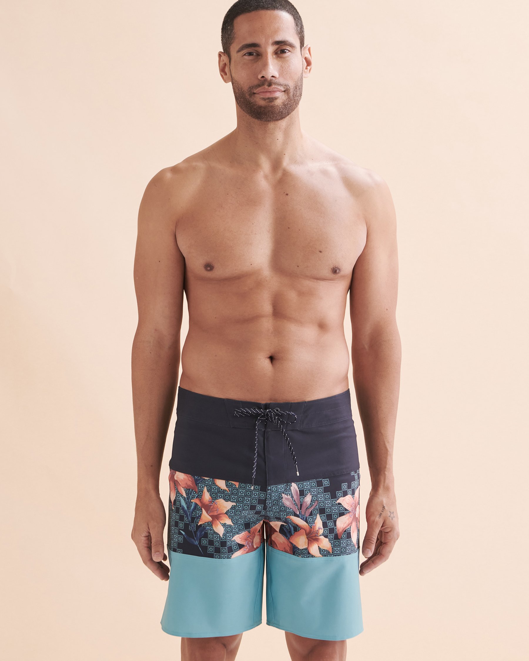 BILLABONG Maillot boardshort Tribong Pro Tropical bleu ABYBS00454 - Voir5