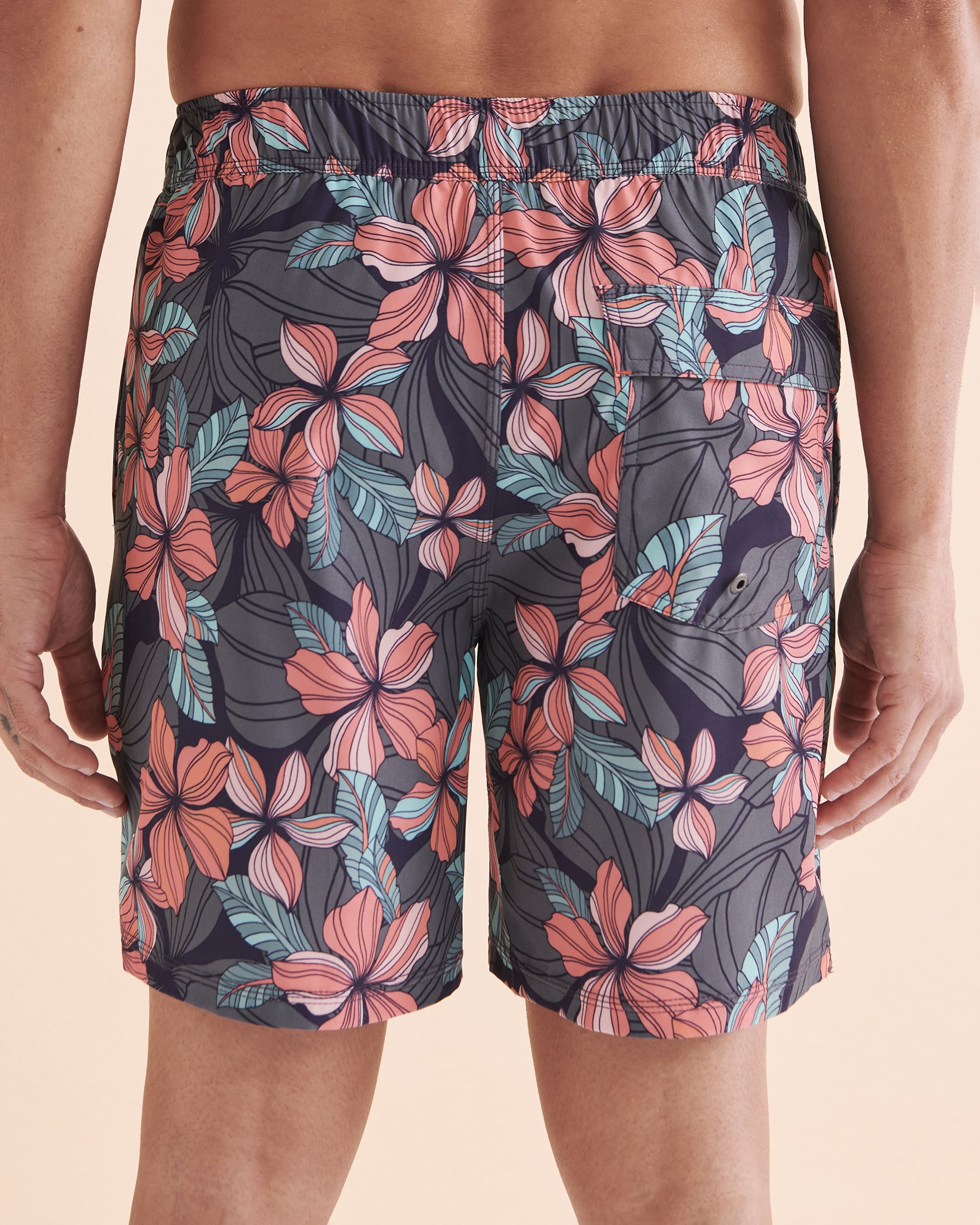 SAXX Oh Buoy Volley Swimsuit Maritime Jungle SXSW04L - View3