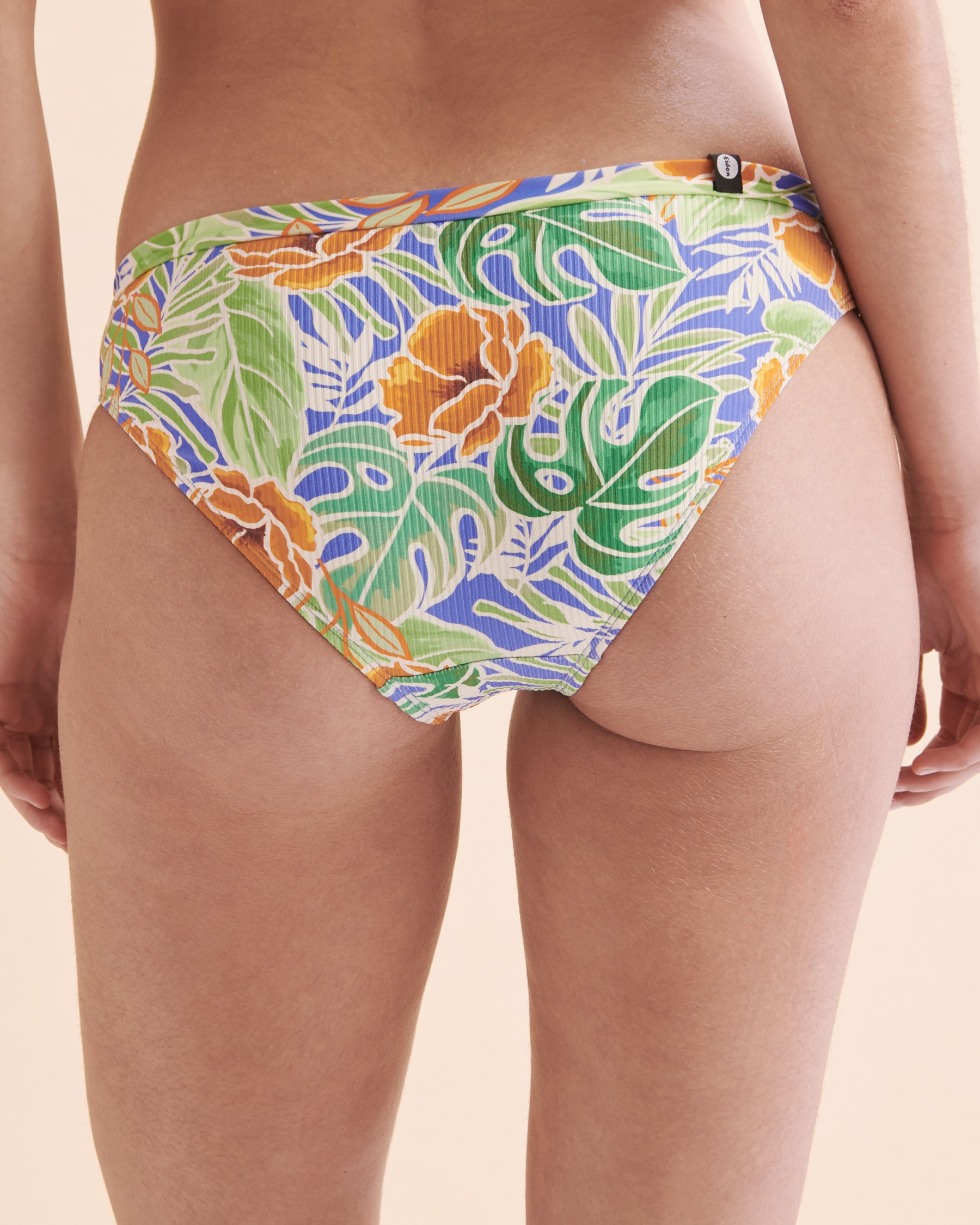 EIDON Seaboard V-Cut Bikini Bottom Tropical 35248337 - View2